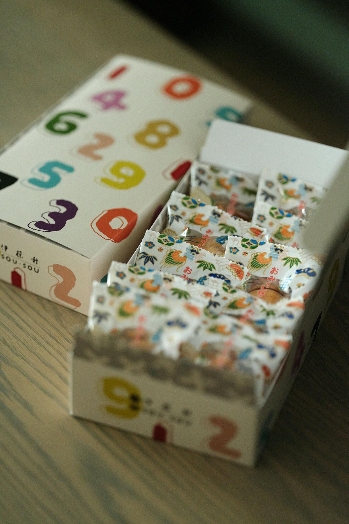 Itoken×SOU・SOU/ Omikuji-Reiscracker 10 Stück