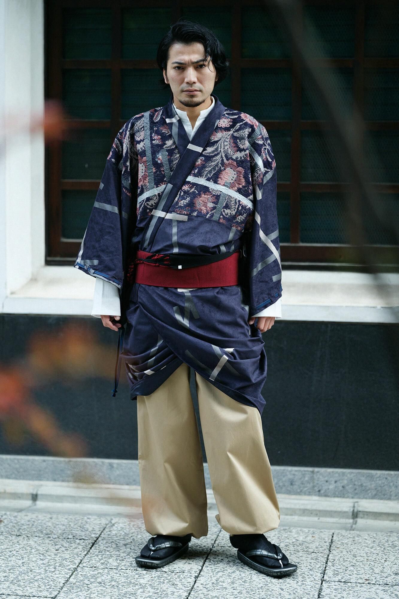 からげ帷子 袷（秋冬）