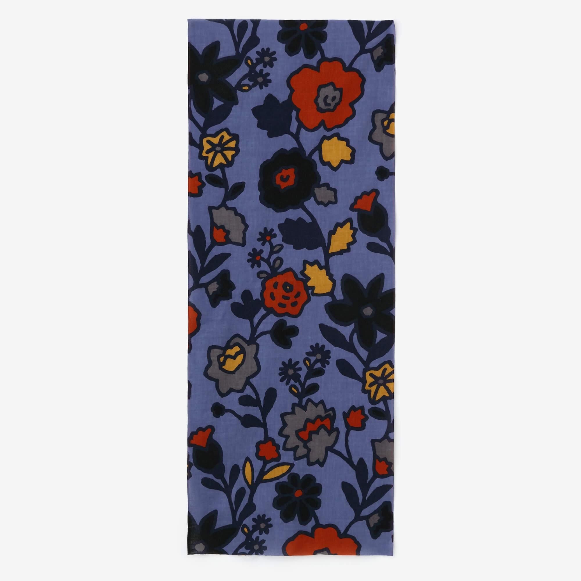 伊勢木棉圖案紋樣手巾/摘野花