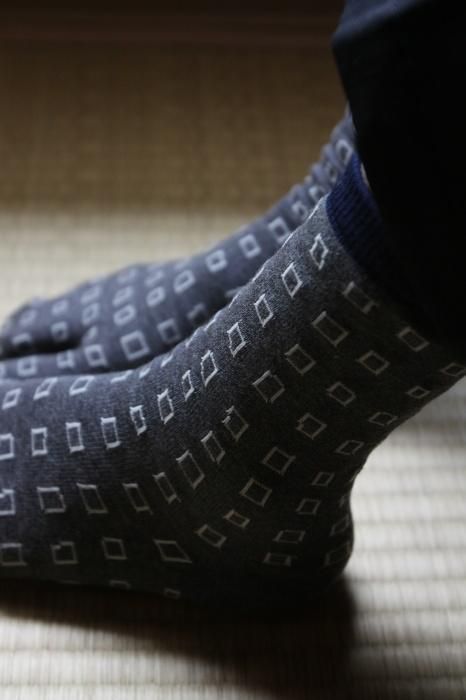 Tabi-Unterteil (normale Länge)/Masu Plain Mouse x Marineblau [für Männer und Frauen]