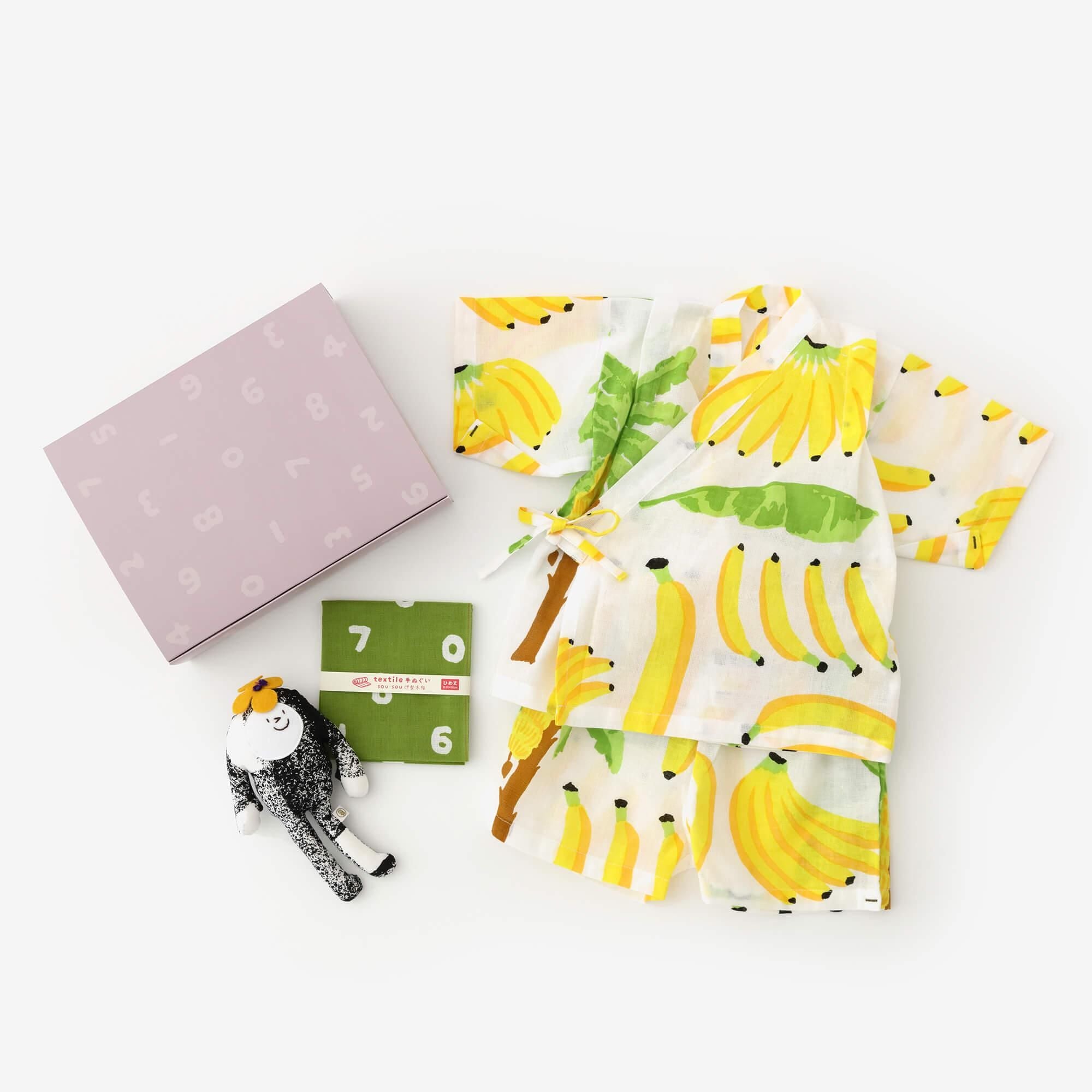 ●【贈箱入り】じんべいセット／ばなな