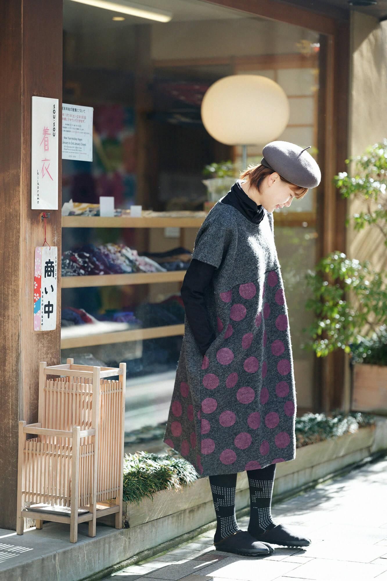 Tabi Socks（Knee High）／Shadow Black