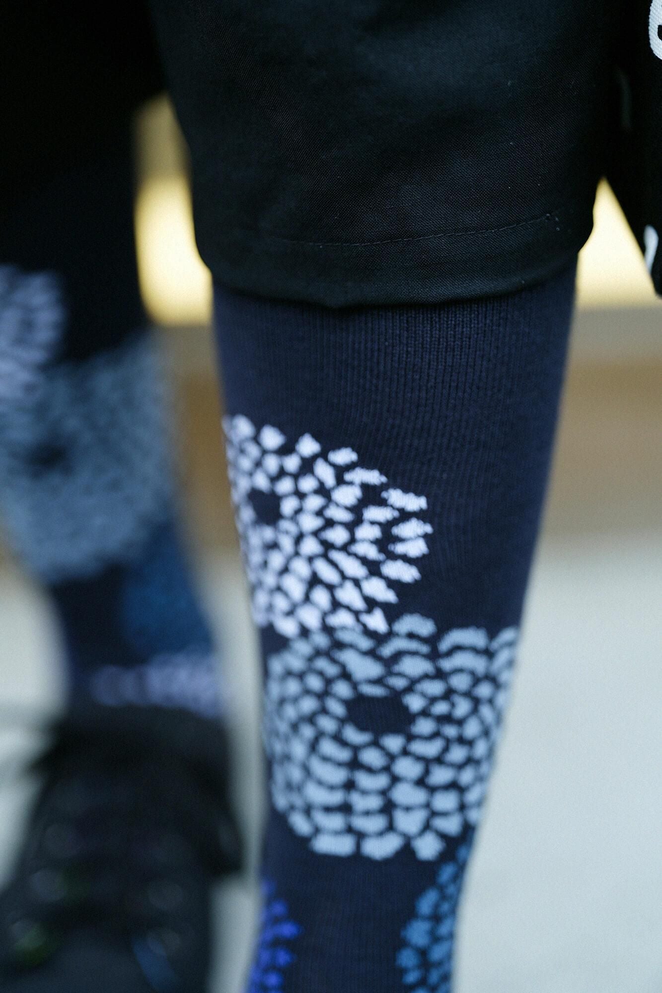 Sous Tabi Choques (longueur du genou) / Chrysanthemum, Shokon