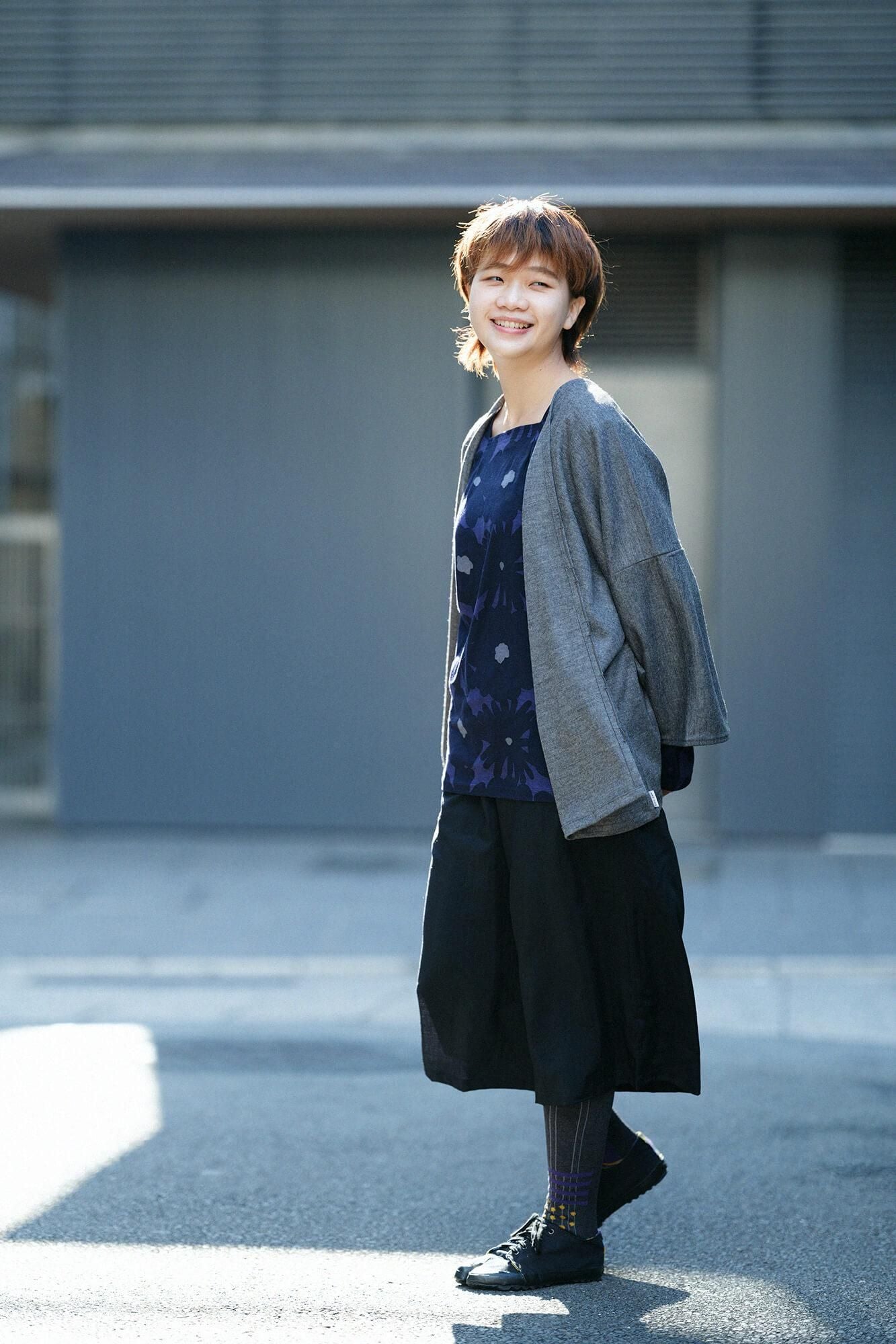 Tabi Socks（Knee High）／Layering Dark Grey