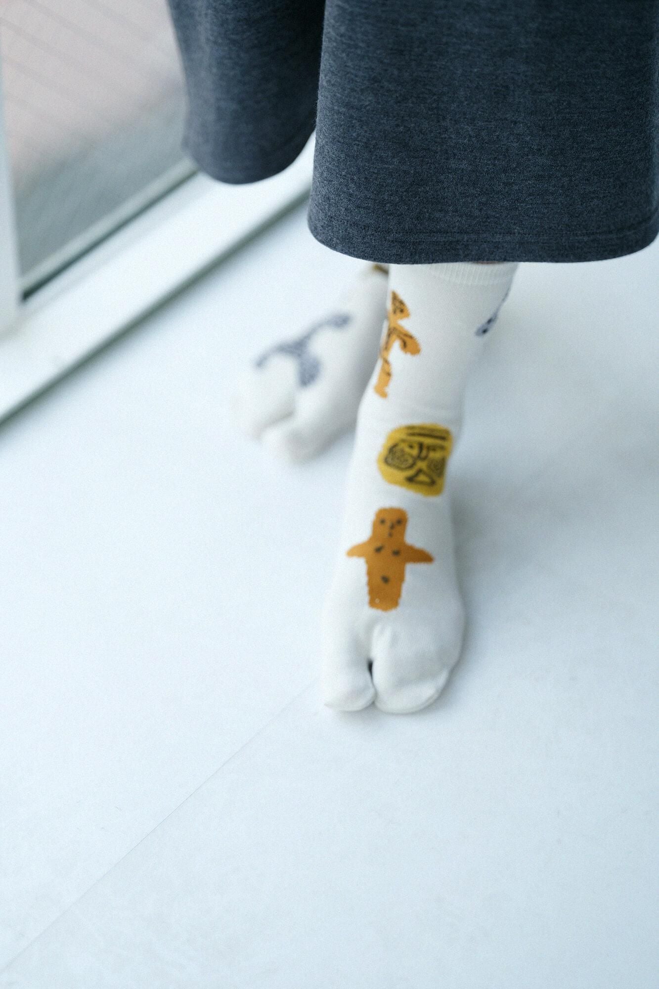 足袋下（普通丈）／土偶（どぐう）【男・女性用】