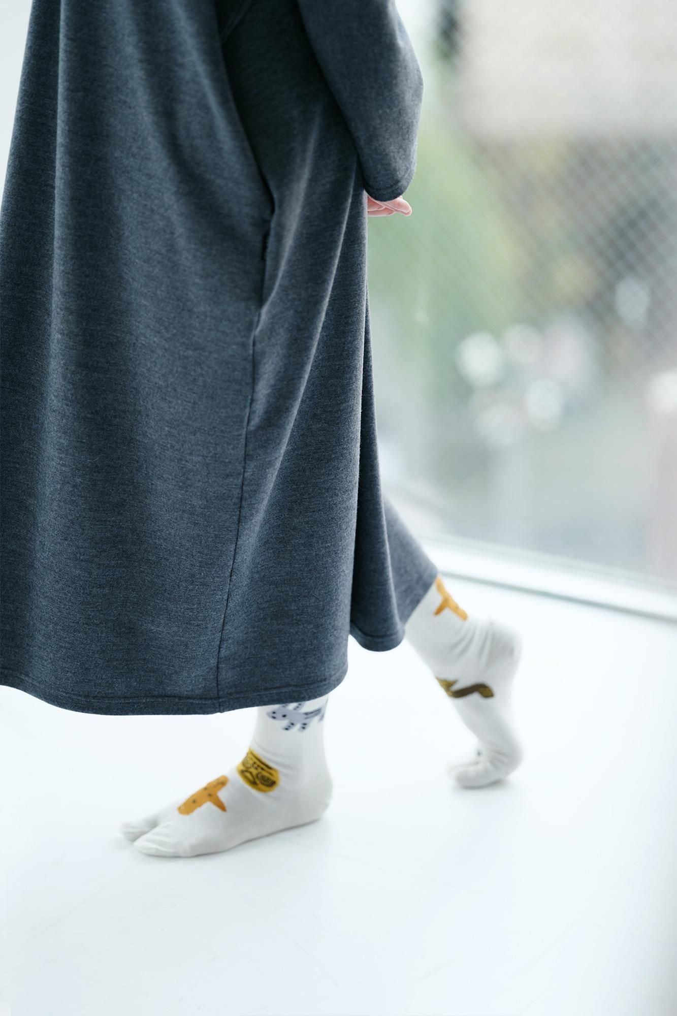 足袋下（普通丈）／土偶（どぐう）【男・女性用】