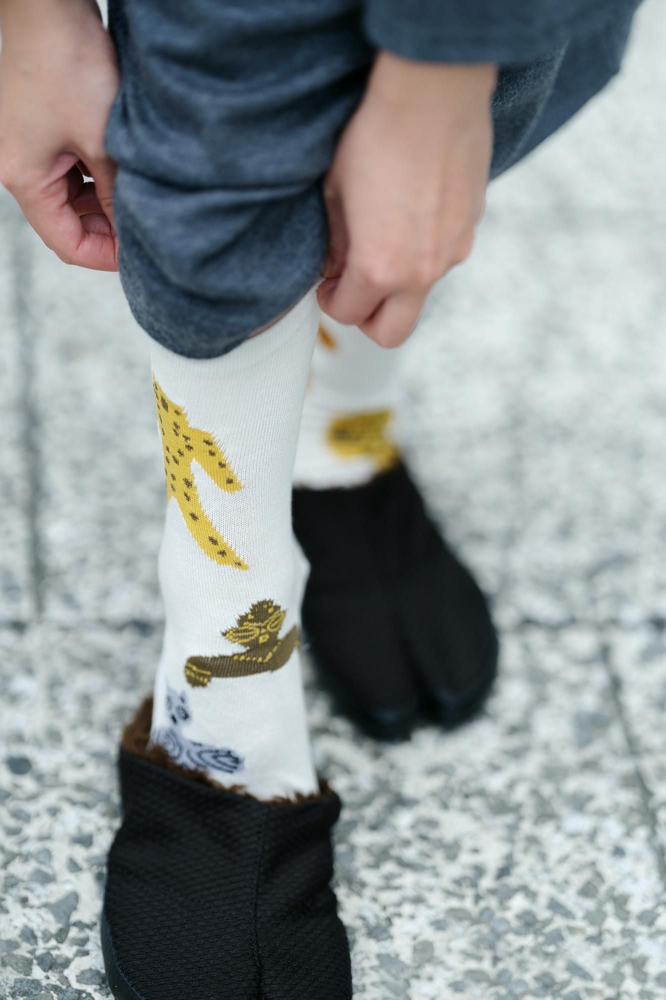 足袋下（普通丈）／土偶（どぐう）【男・女性用】