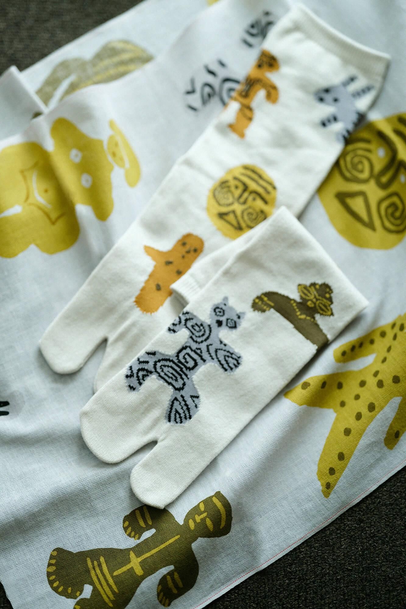 足袋下（普通丈）／土偶（どぐう）【男・女性用】