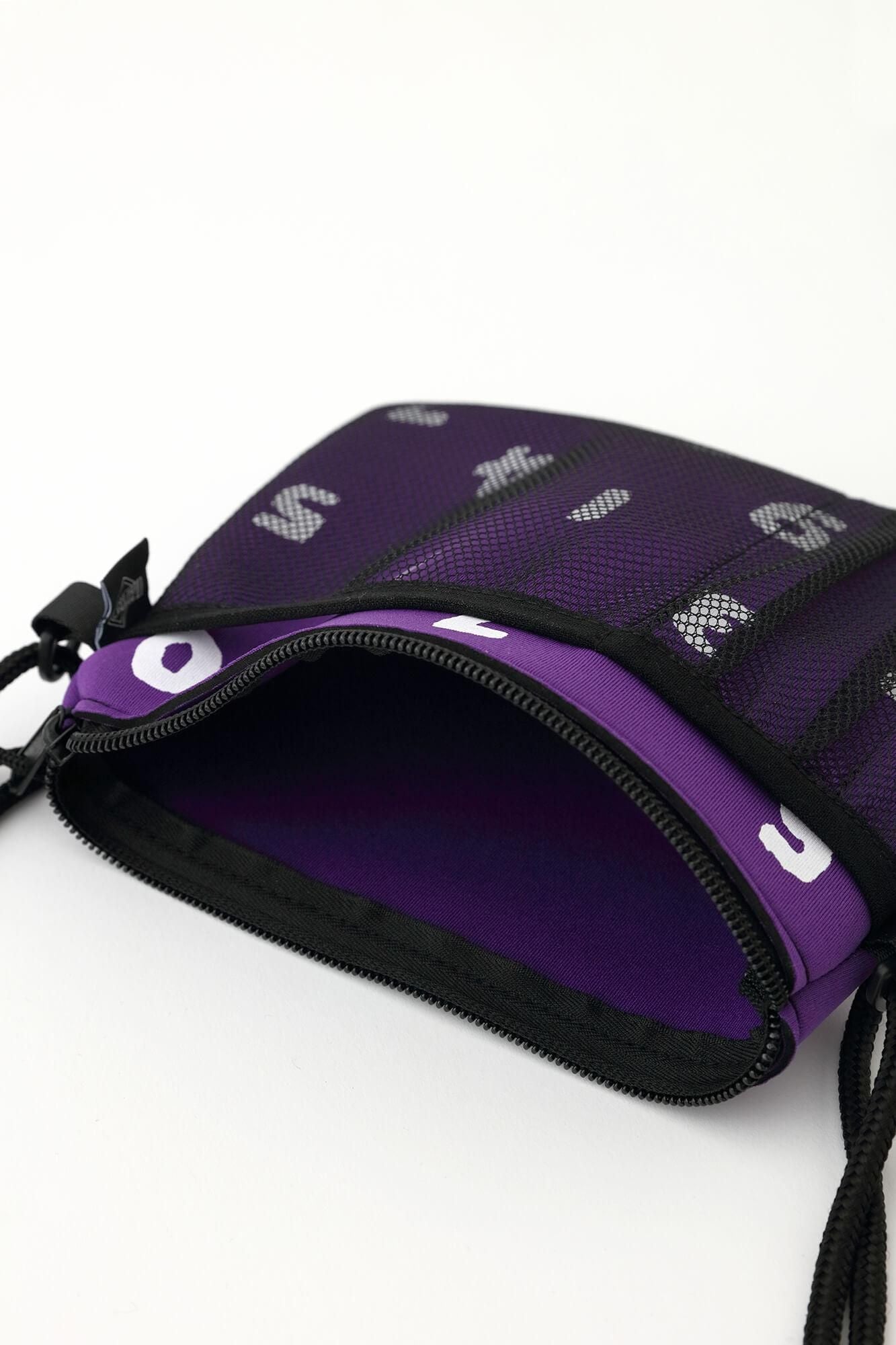 SOU・SOU×POKETLE ポケトル専用 メッシュサコッシュ／パープル