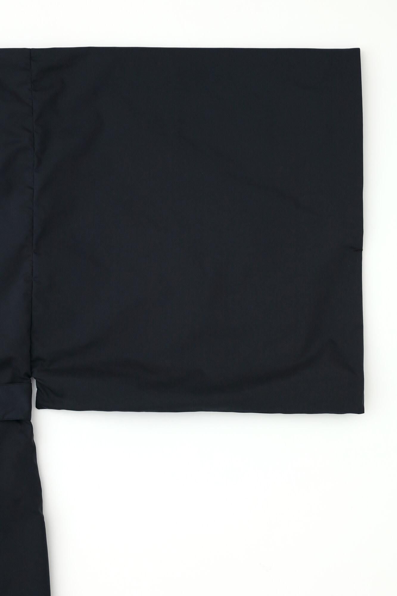 SOU・SOU 撥水織/円領外套／黒紺 撥水織（はっすいおり） 円領外套（えんりょうがいとう）／黒紺（