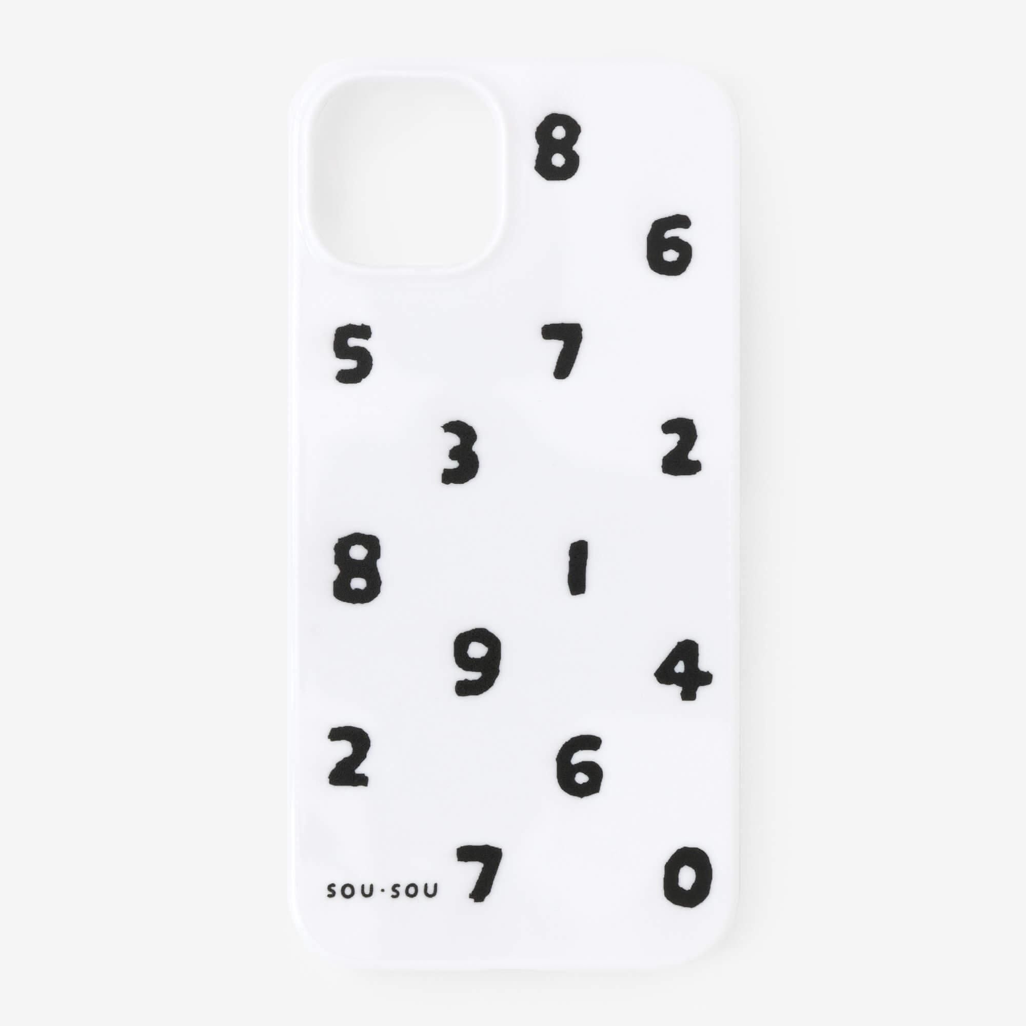 iPhone_13_mini 手機殼／SO-SU-U十數 白色