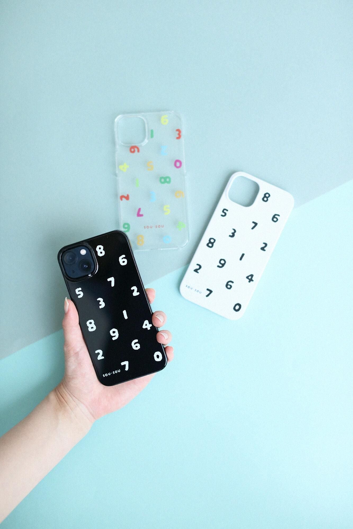  iPhone_13手機殼／SO-SU-U十數 白色