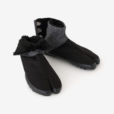 粘贴大师服装地下室塔比，蟒蛇/深灰X sashiko，湿羽毛颜色（不锈钢）