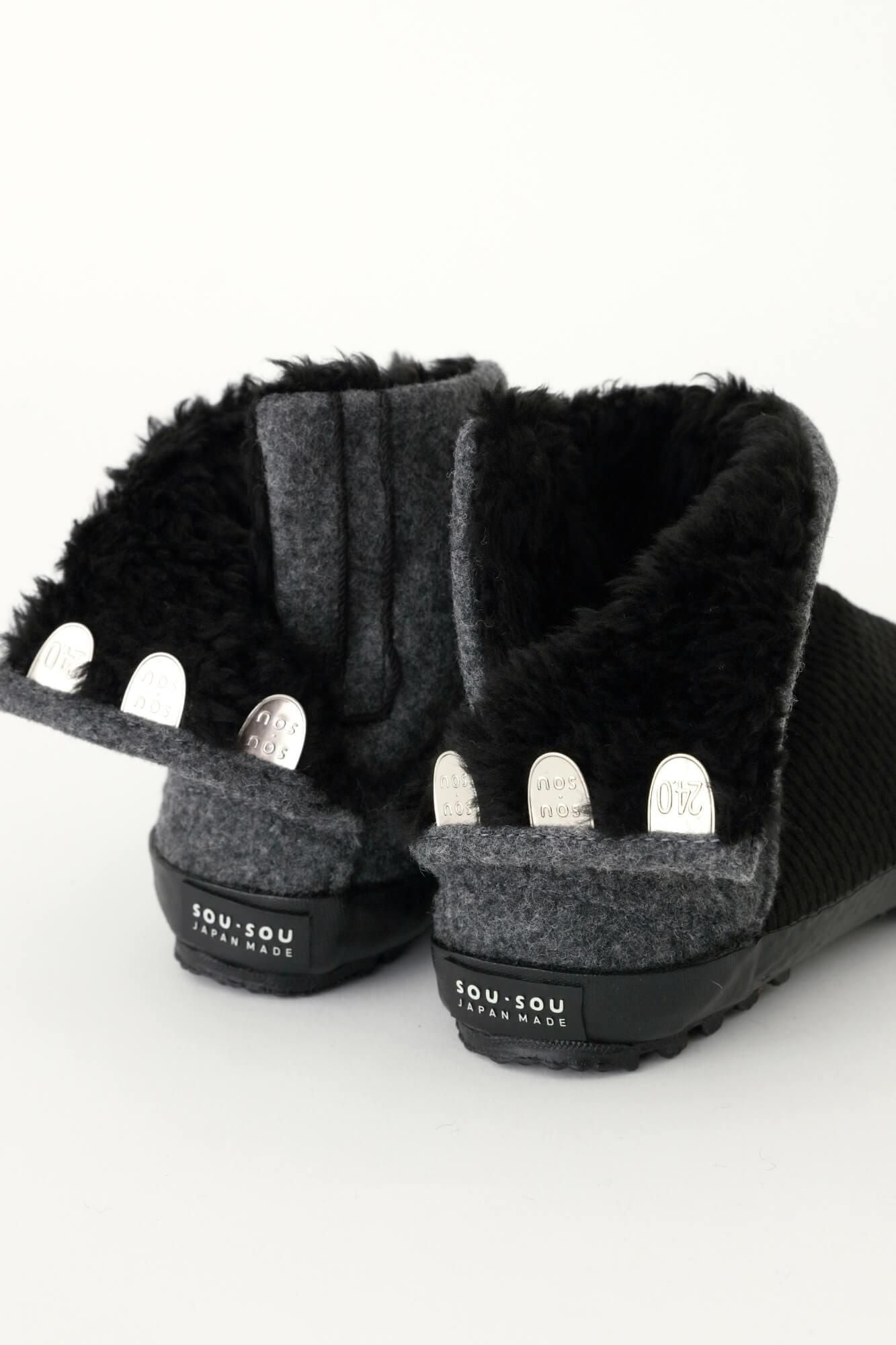 粘贴大师服装地下室塔比，蟒蛇/深灰X sashiko，湿羽毛颜色（不锈钢）