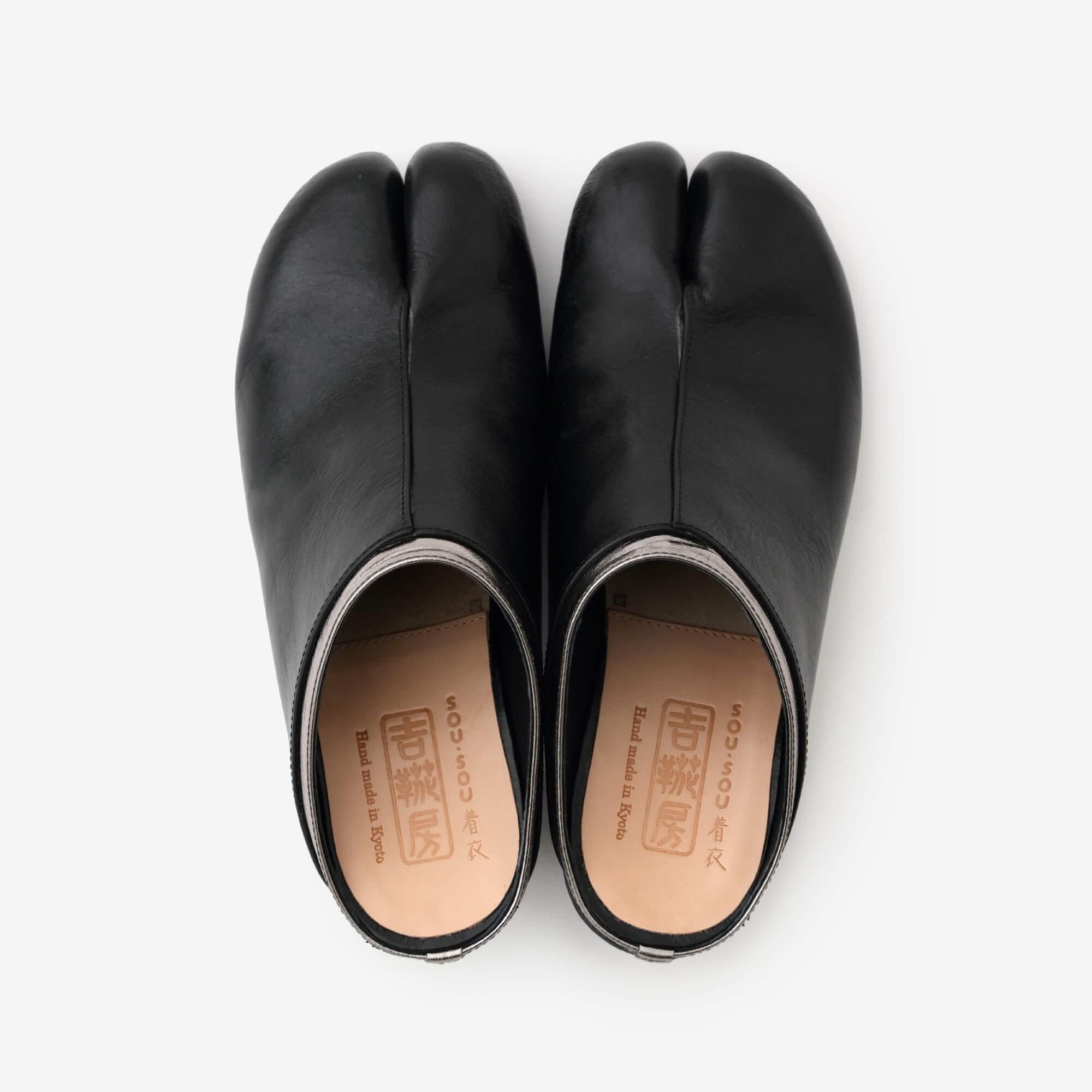 Akutotabi Sungo (45mm) SOU・SOUKikoromo× Kikkabo ／Black 【※Delivery takes approximately 8 months】