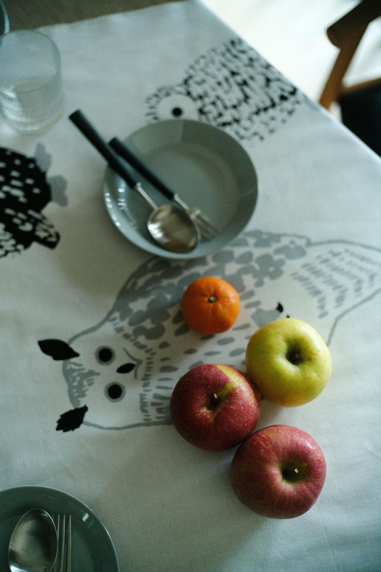 布料剪裁販售 （21號平織棉）／貓頭鷹<50cm>