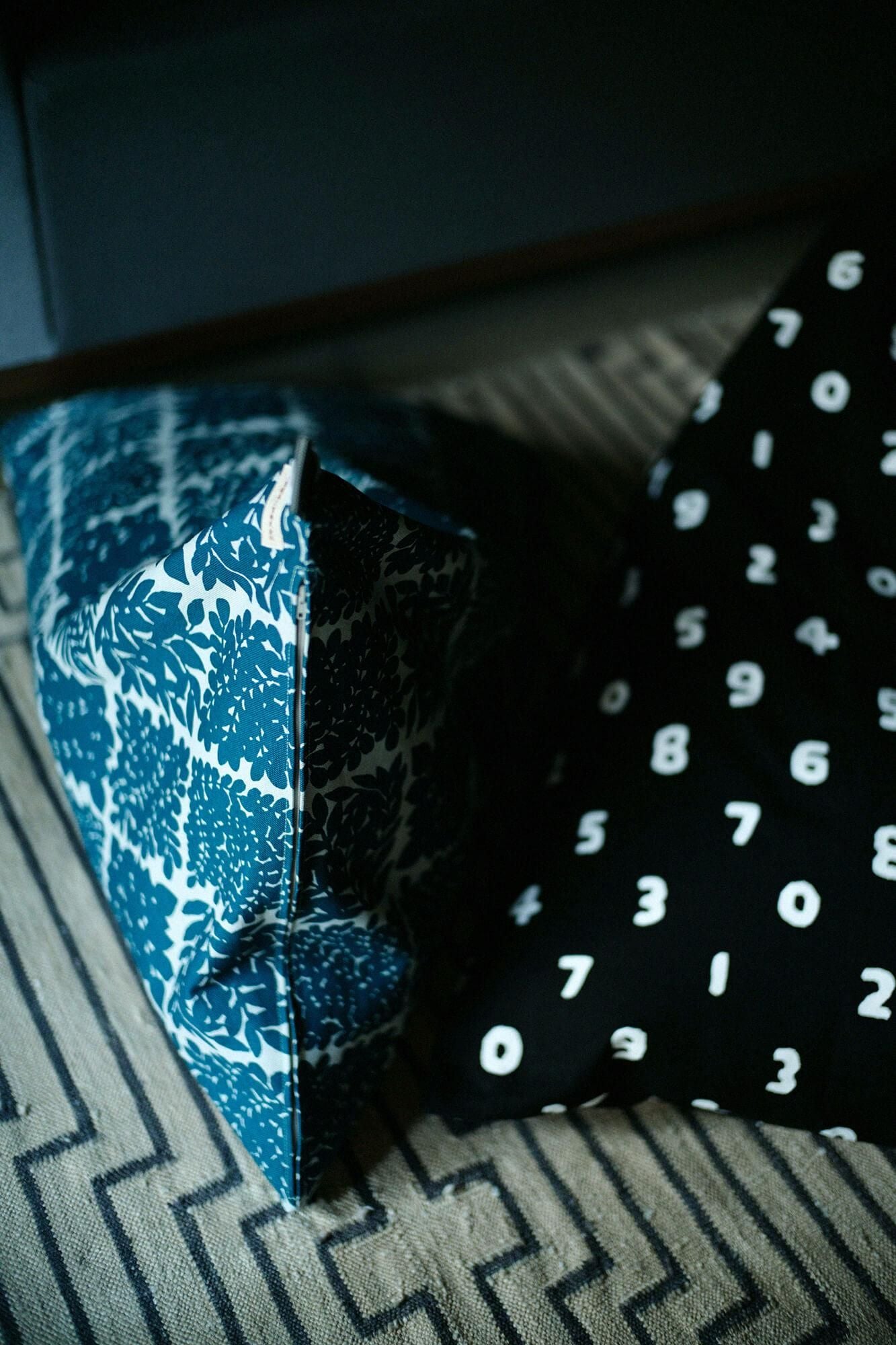 クッション座椅子／花市松（はないちまつ）【※お届けに約3週間】