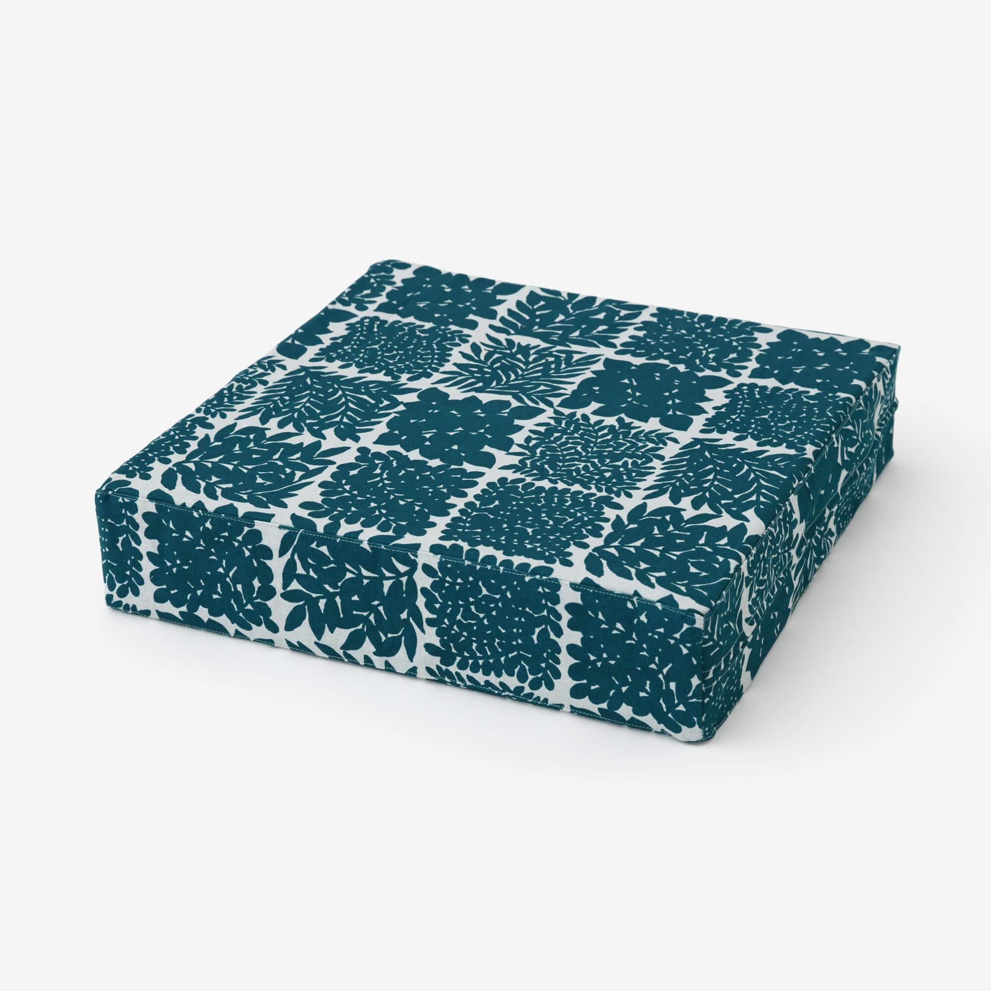 Box Cushion／Hanaichimatsu(Hanaichimatsu) [※DeliveryApproximately 3 weeks]