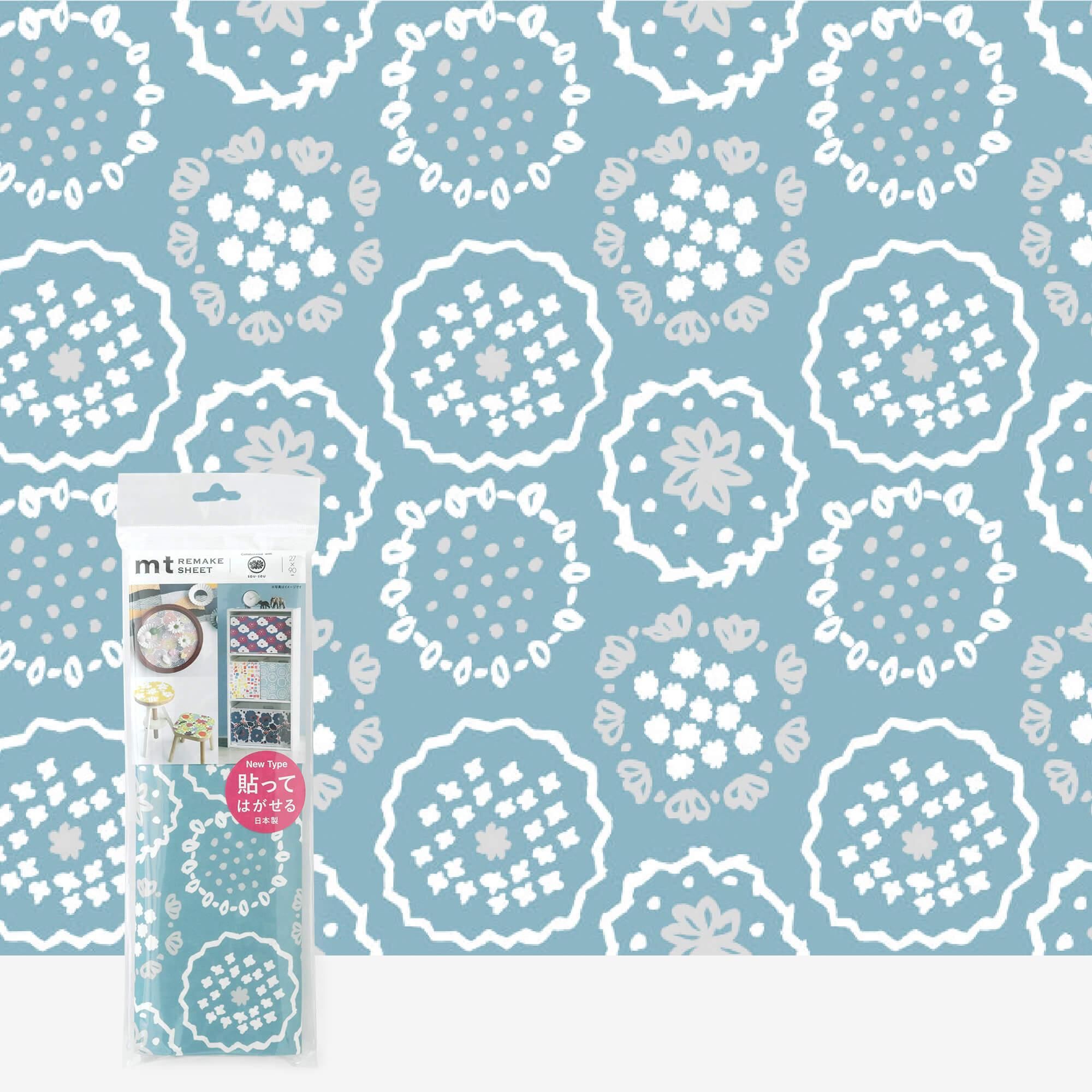 Sou ・ Sou × Mt Remake Feutte Nouvelle broderie de type / fleur (Hanavu)