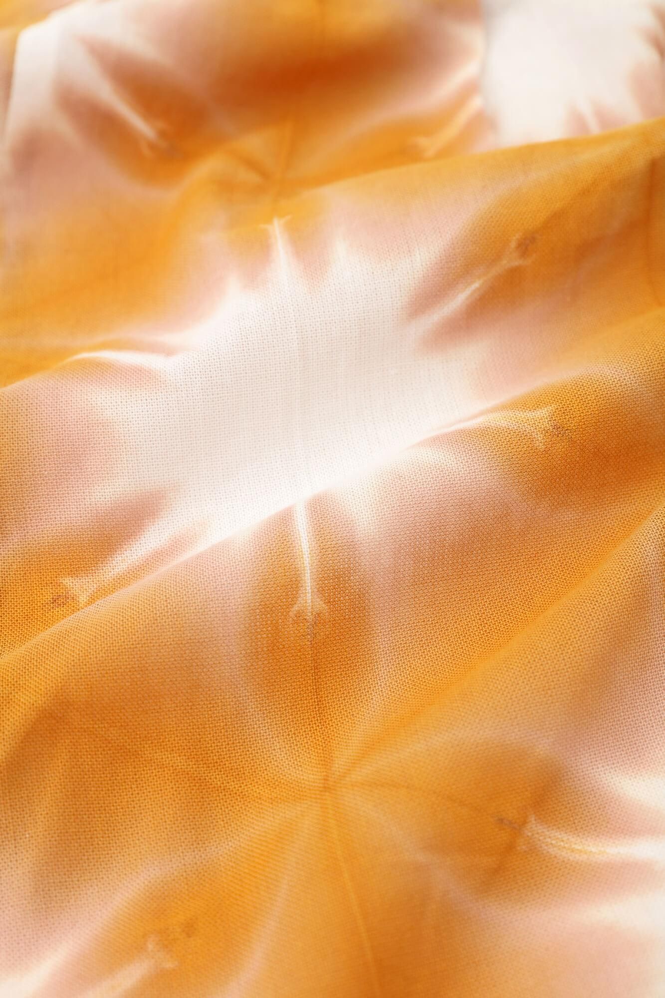 吸烟Chita棉布文字（BUN）草皮（顶部）/雪花（Sekka）琥珀色（Kohakuiro）2