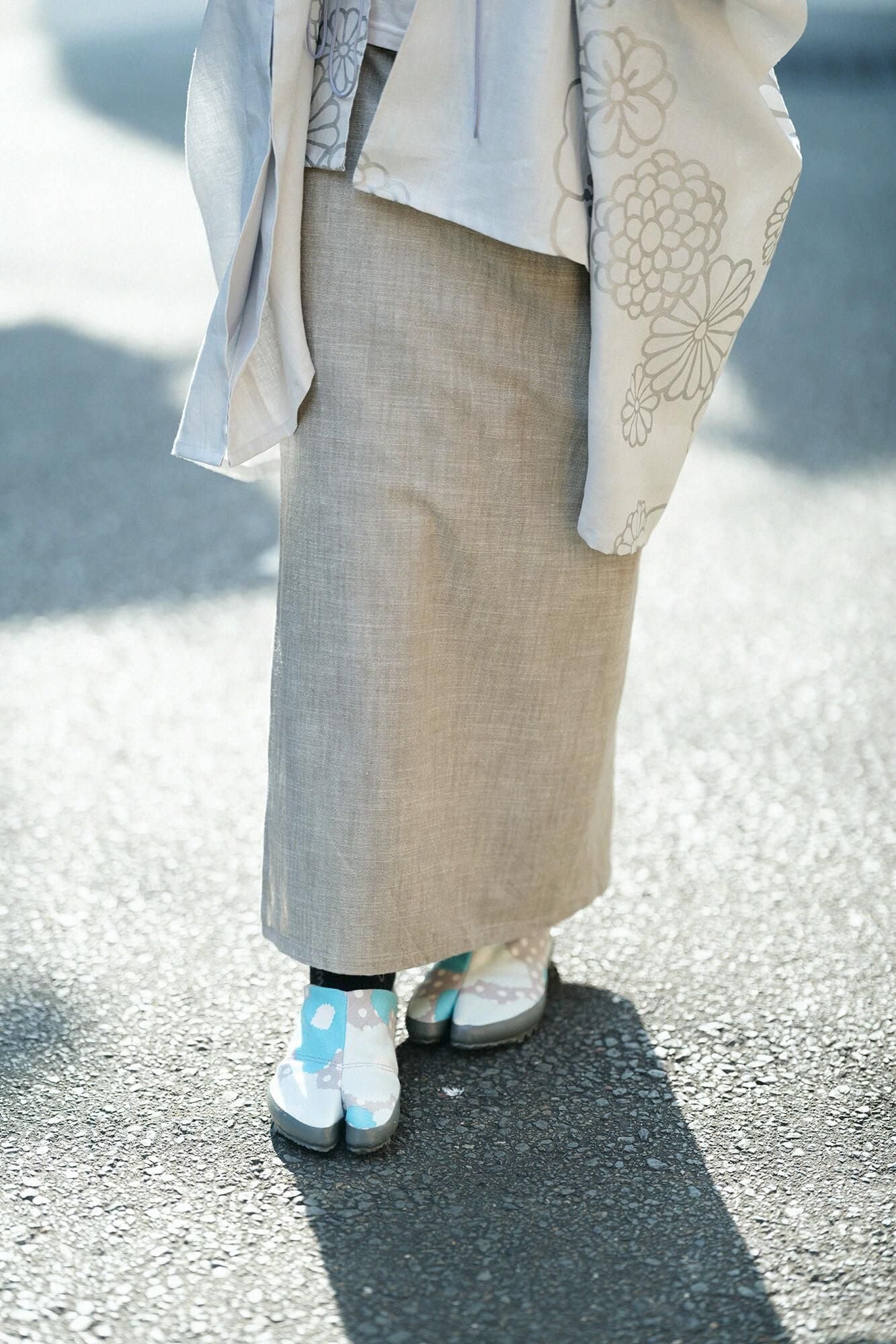 粘性分趾袜/Ooinu 河豚