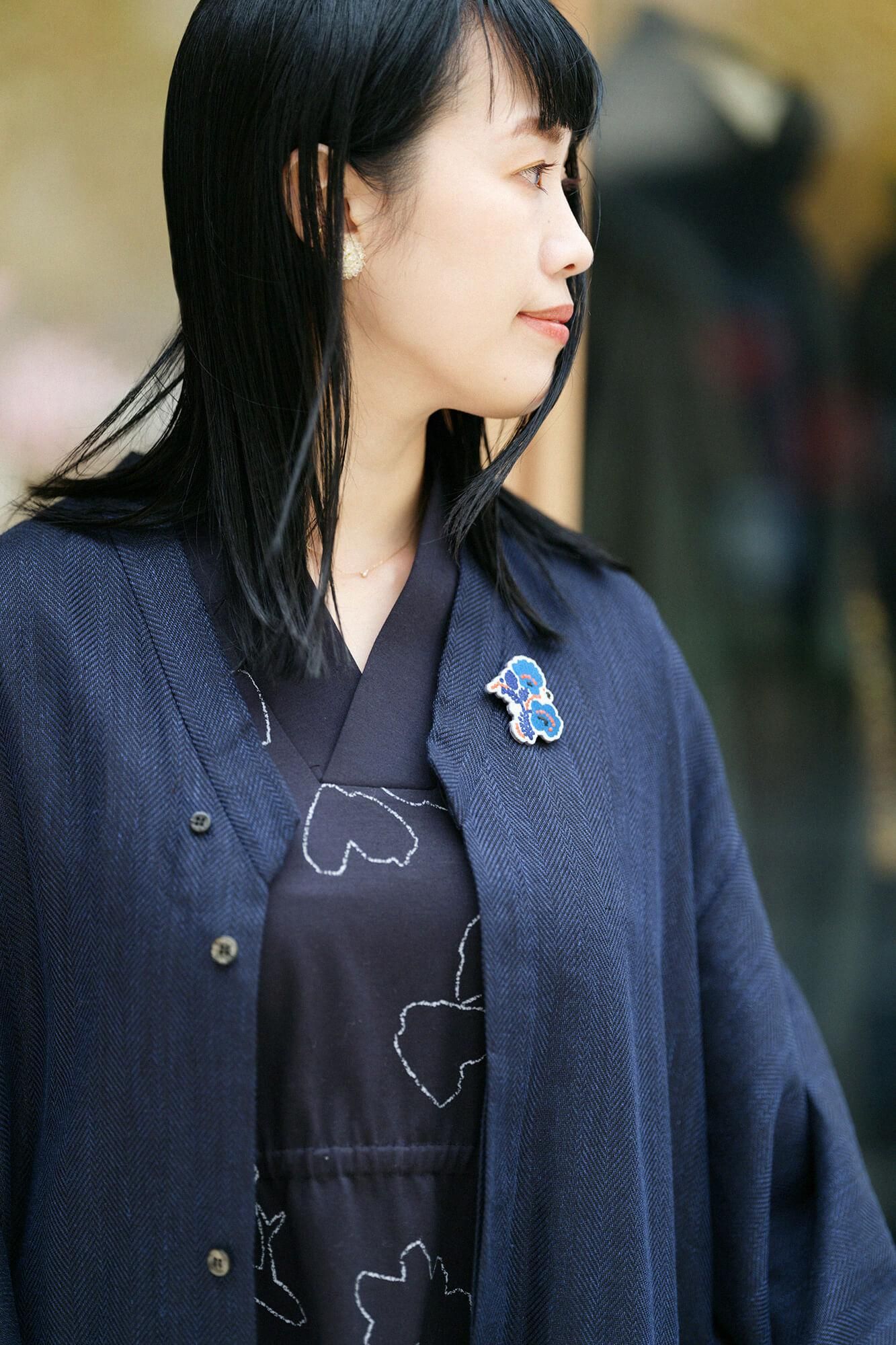 자수 브로치(Shukazari)/정열