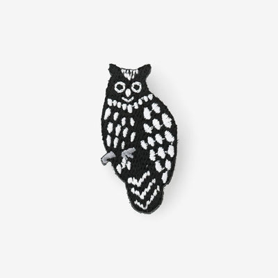 刺繍飾り（ししゅうかざり）／Y.ふくろう