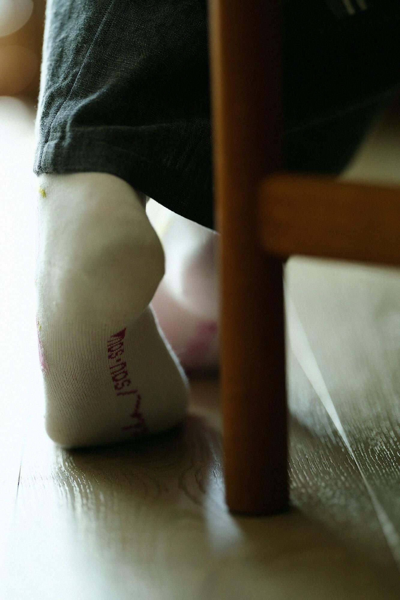Tabi Socks (Mid-calf)／First Peach Blossoms【Men・Women】