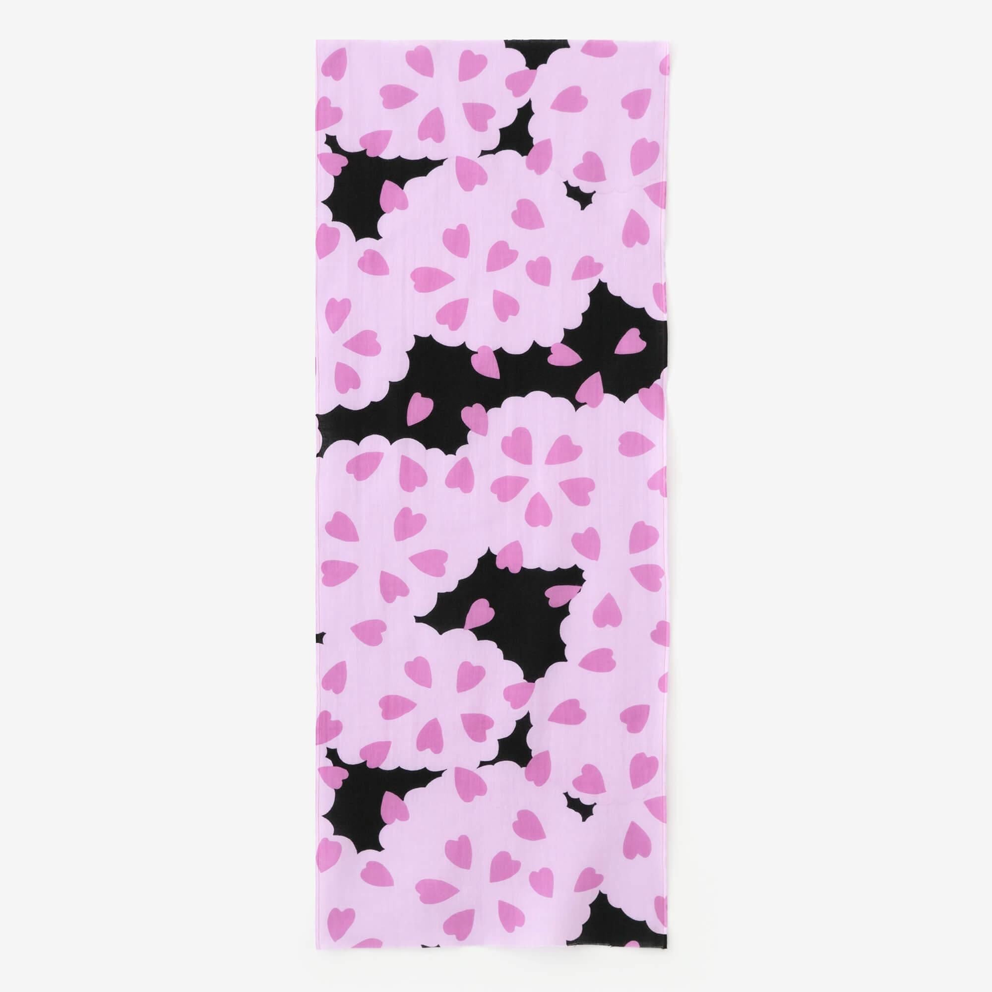 伊勢木棉圖案紋樣手巾/夜櫻