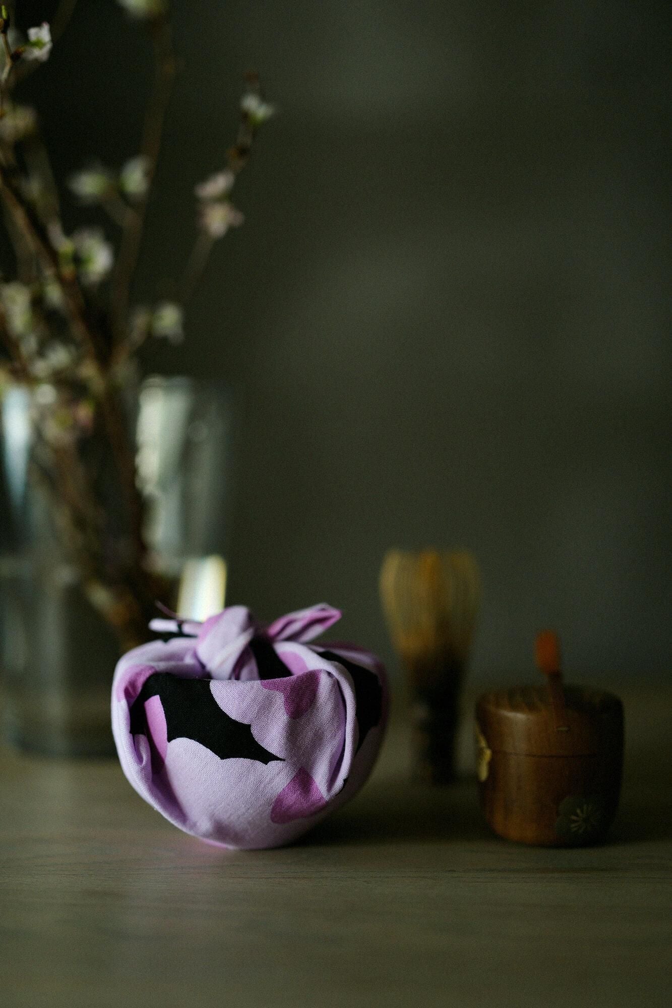 伊勢木棉圖案紋樣手巾/夜櫻