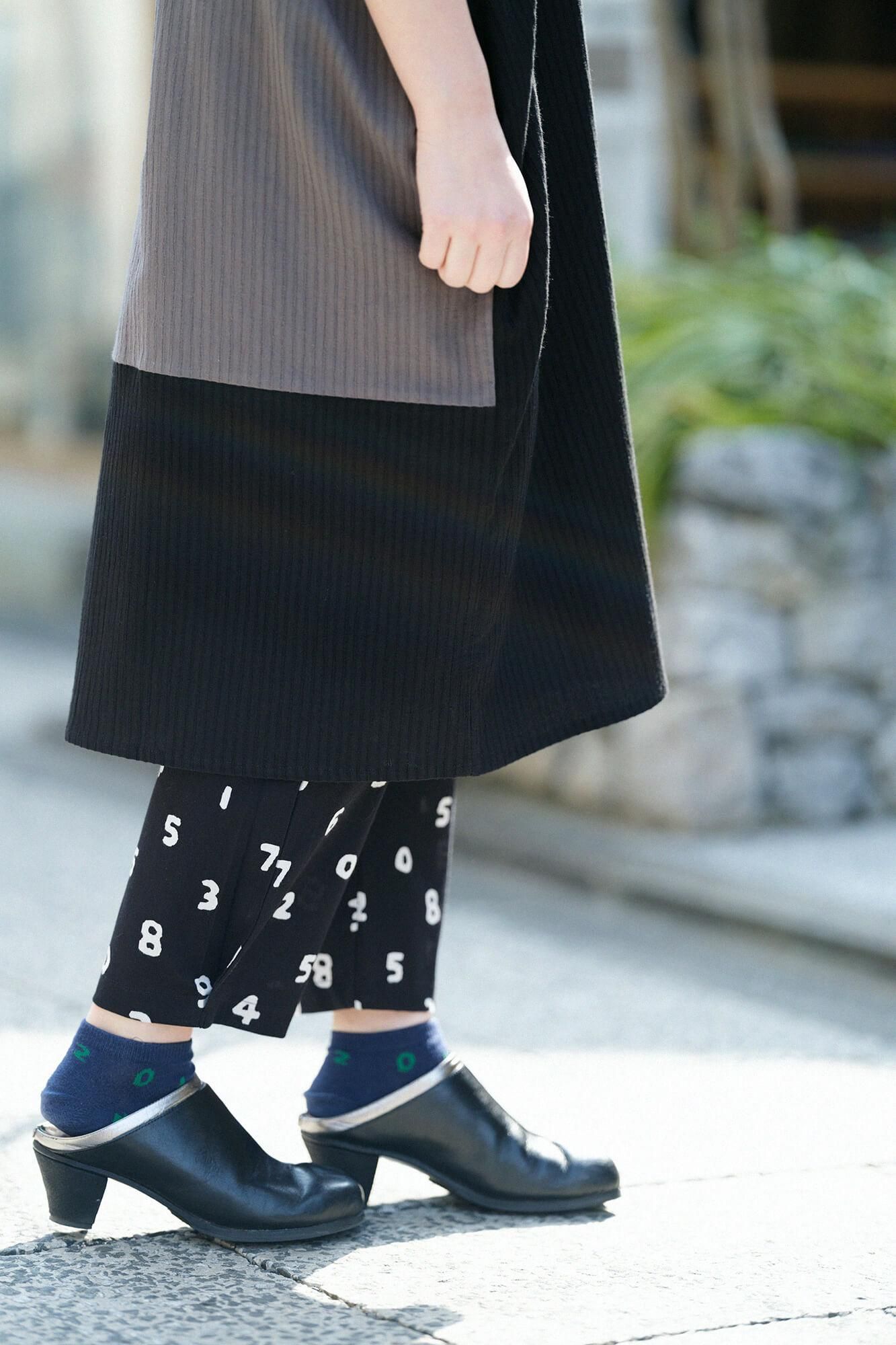 Takashima Shui 40/20 Akiha矩形服装（Chohokei）Gangbang/Charcoal-Detergent（Kesizumiiro）X Funaiaio）