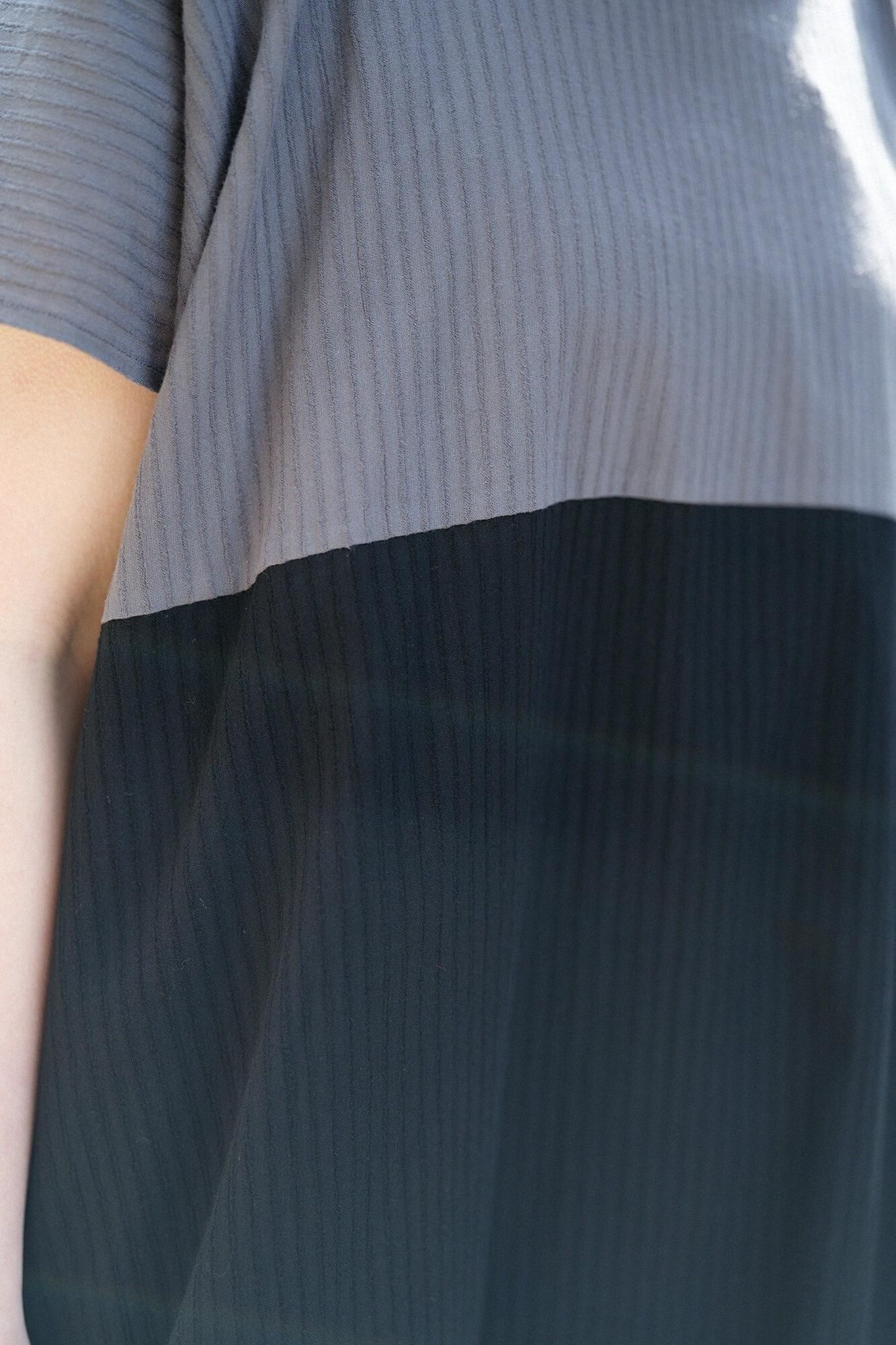 Takashima Shui 40/20 Akiha矩形服装（Chohokei）Gangbang/Charcoal-Detergent（Kesizumiiro）X Funaiaio）