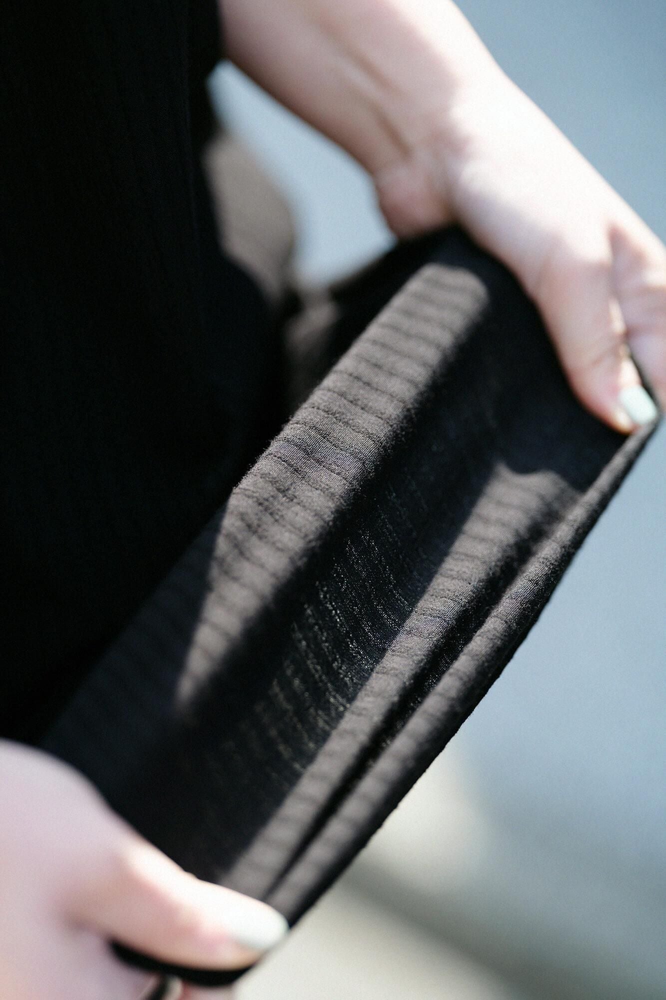 Takashima Shui 40/20 Akiha矩形服装（Chohokei）Gangbang/Charcoal-Detergent（Kesizumiiro）X Funaiaio）