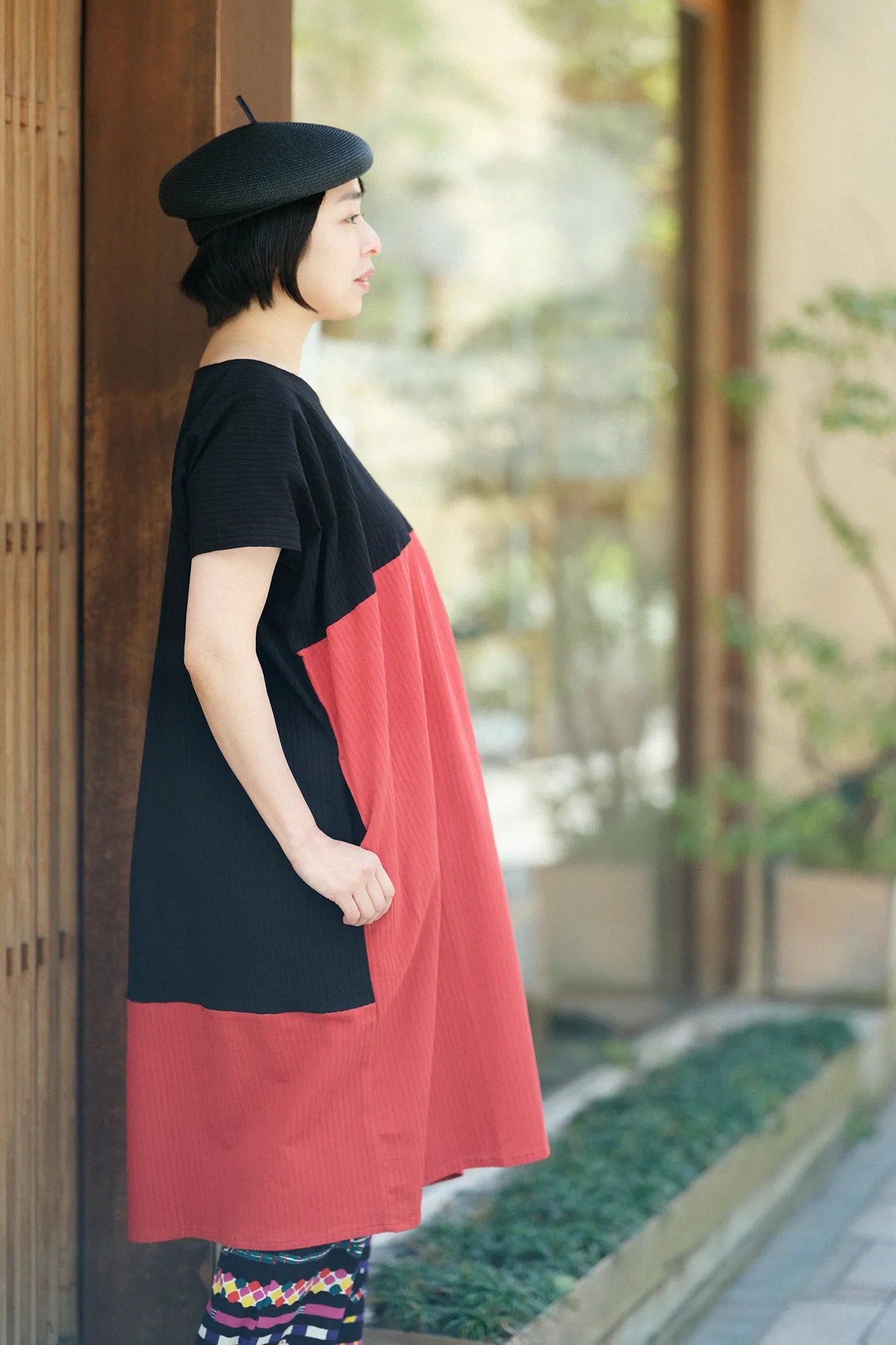 [Expédition prévue vers le 21 avril] Takashima Chijime 40/20 Akiha Rectangular Cloth Kumi/Nubairo x Enjiiro