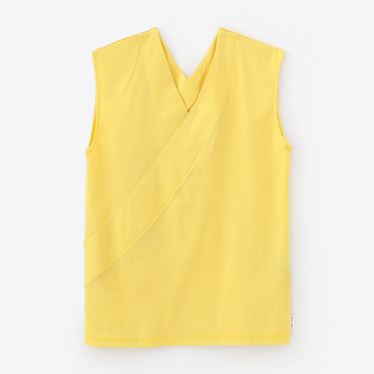 Chizimi Cotton 40/40 V-neck Shirt / Bright Yellow