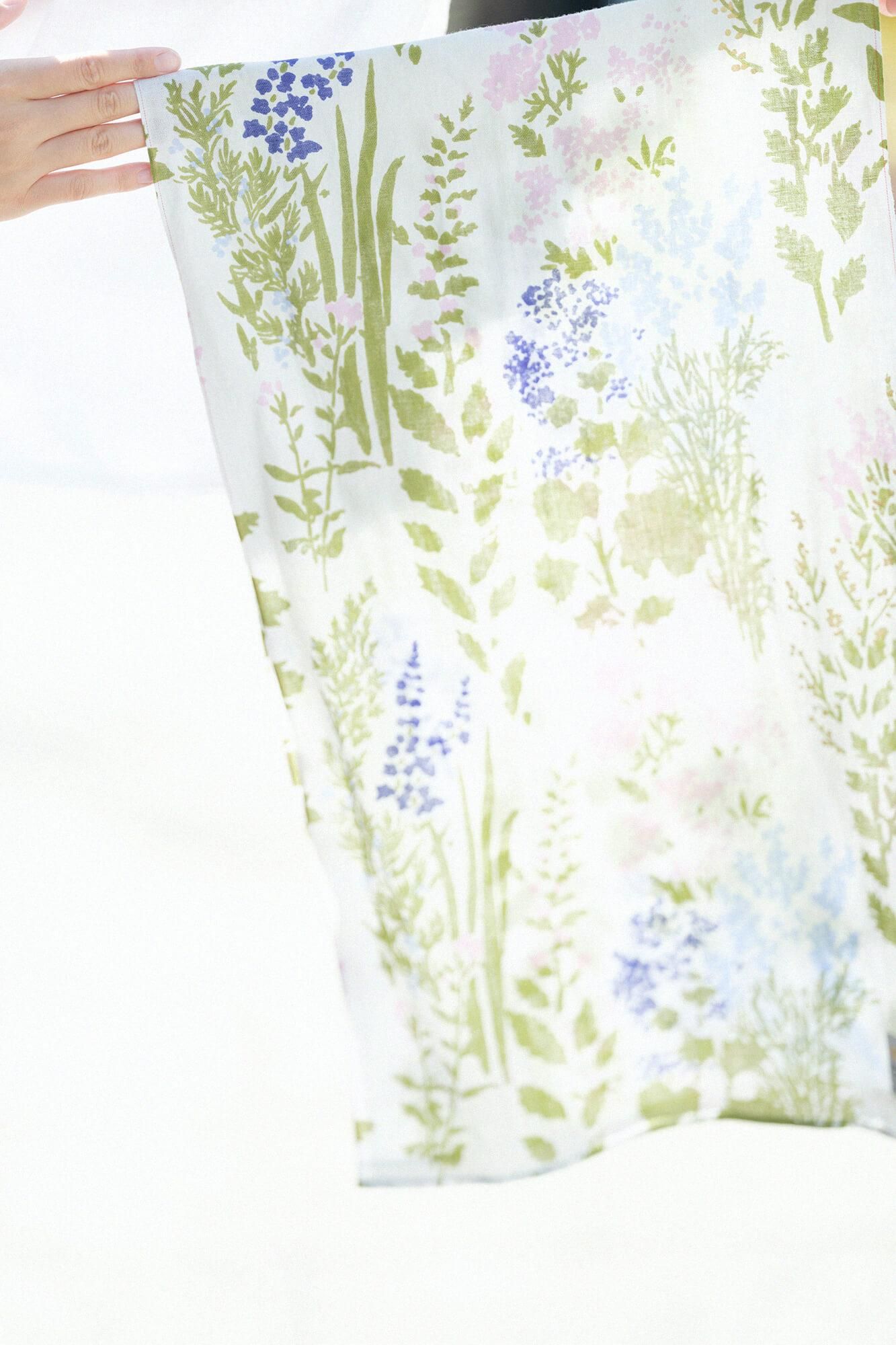 Isemomen Cotton Short Scarf / Light Breeze