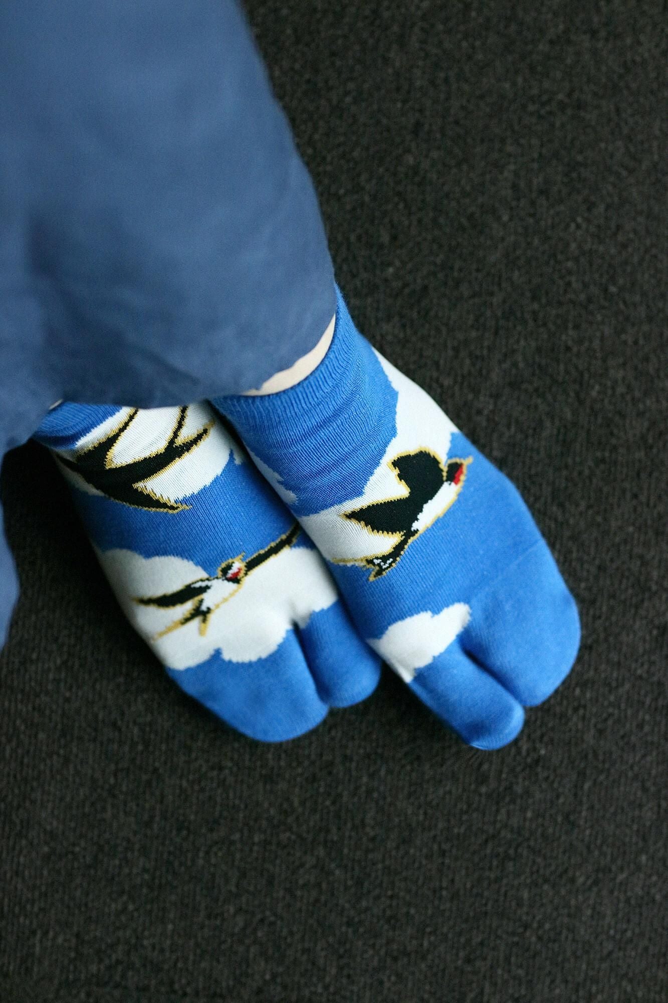 分趾襪（腳踝長度）／玄鳥至 【男・女性用】