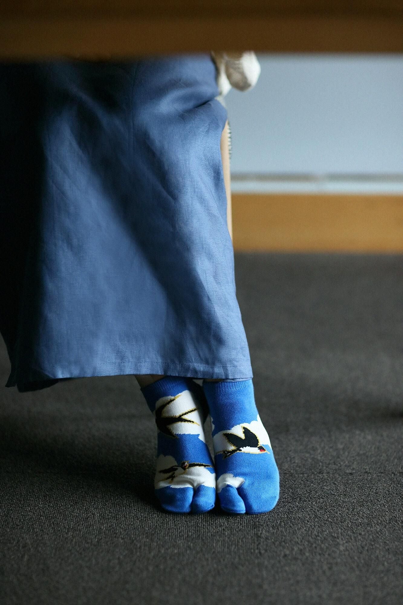 分趾襪（腳踝長度）／玄鳥至 【男・女性用】