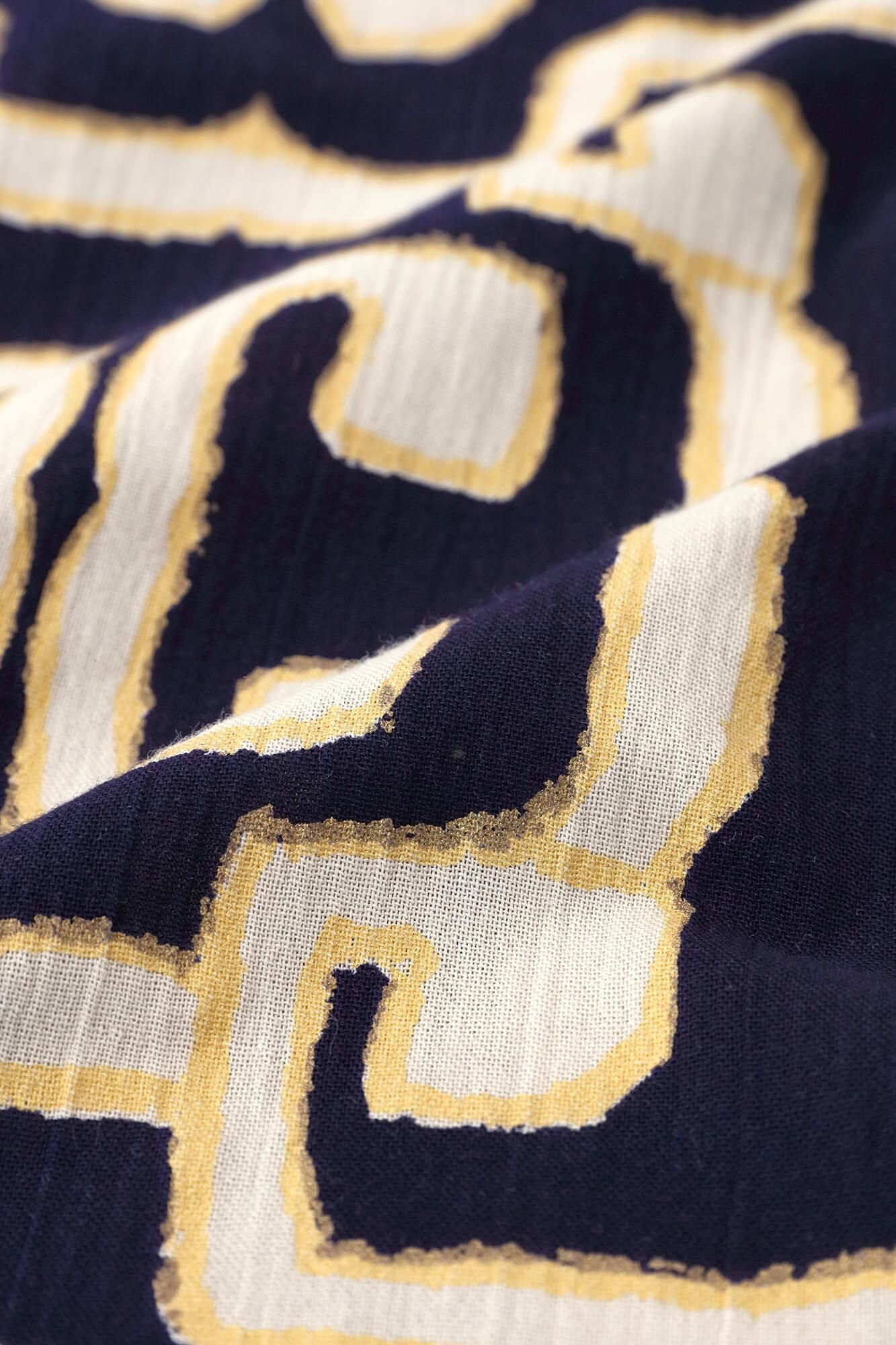 Takashima Chiku 20/20短袖衬衫/原始雕刻