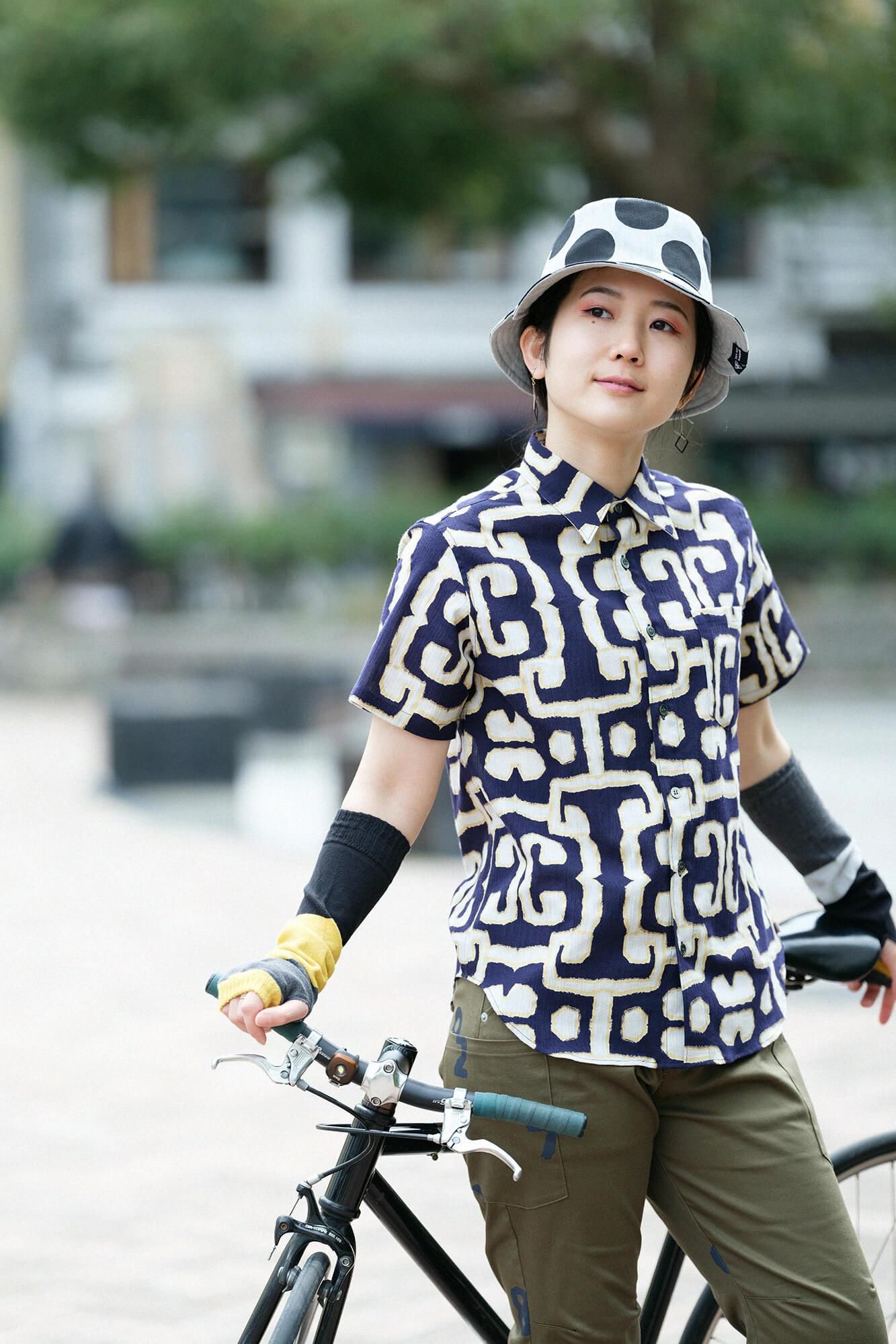 Takashima Chiku 20/20短袖衬衫/原始雕刻