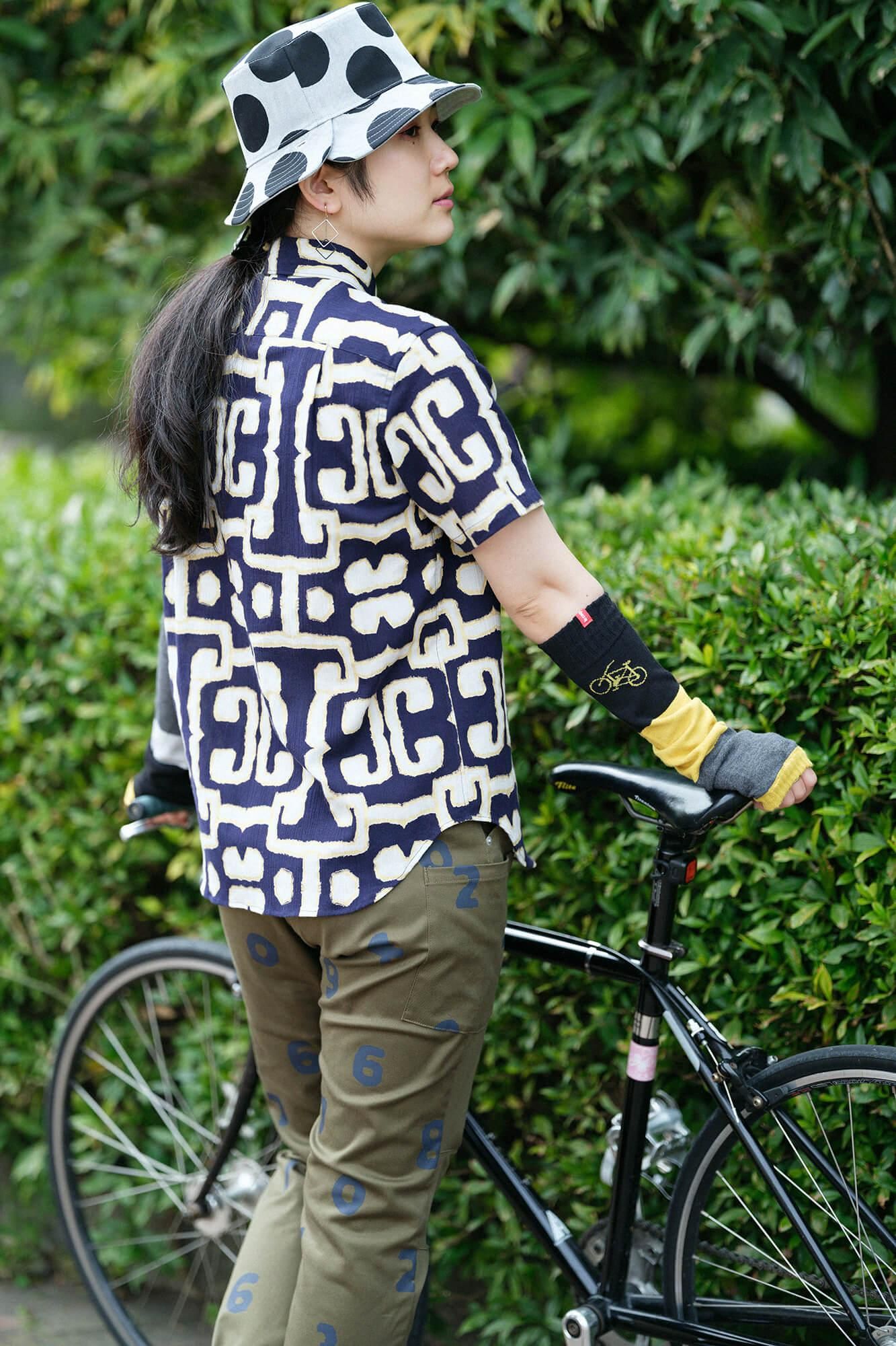 Takashima Chiku 20/20短袖衬衫/原始雕刻