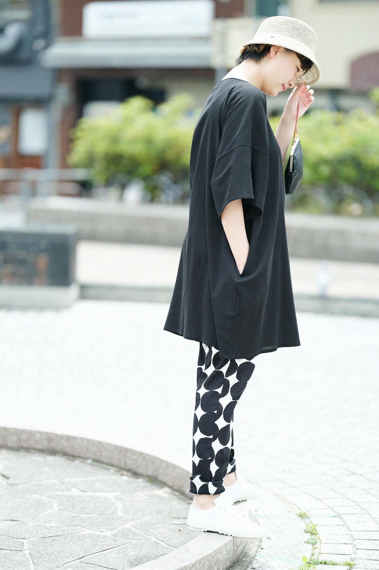 takashima chiku 40/40绑腿裤/夏花