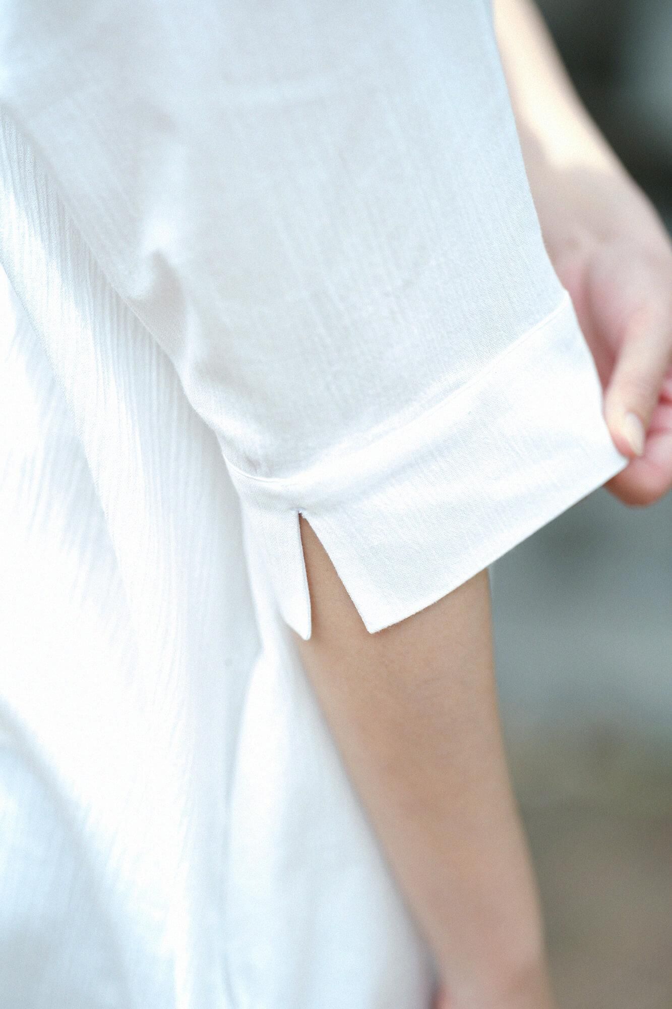 Shiji Takashima 20/20 H.N. Grand 衬衫连衣裙 6/4 袖/Tsukumo