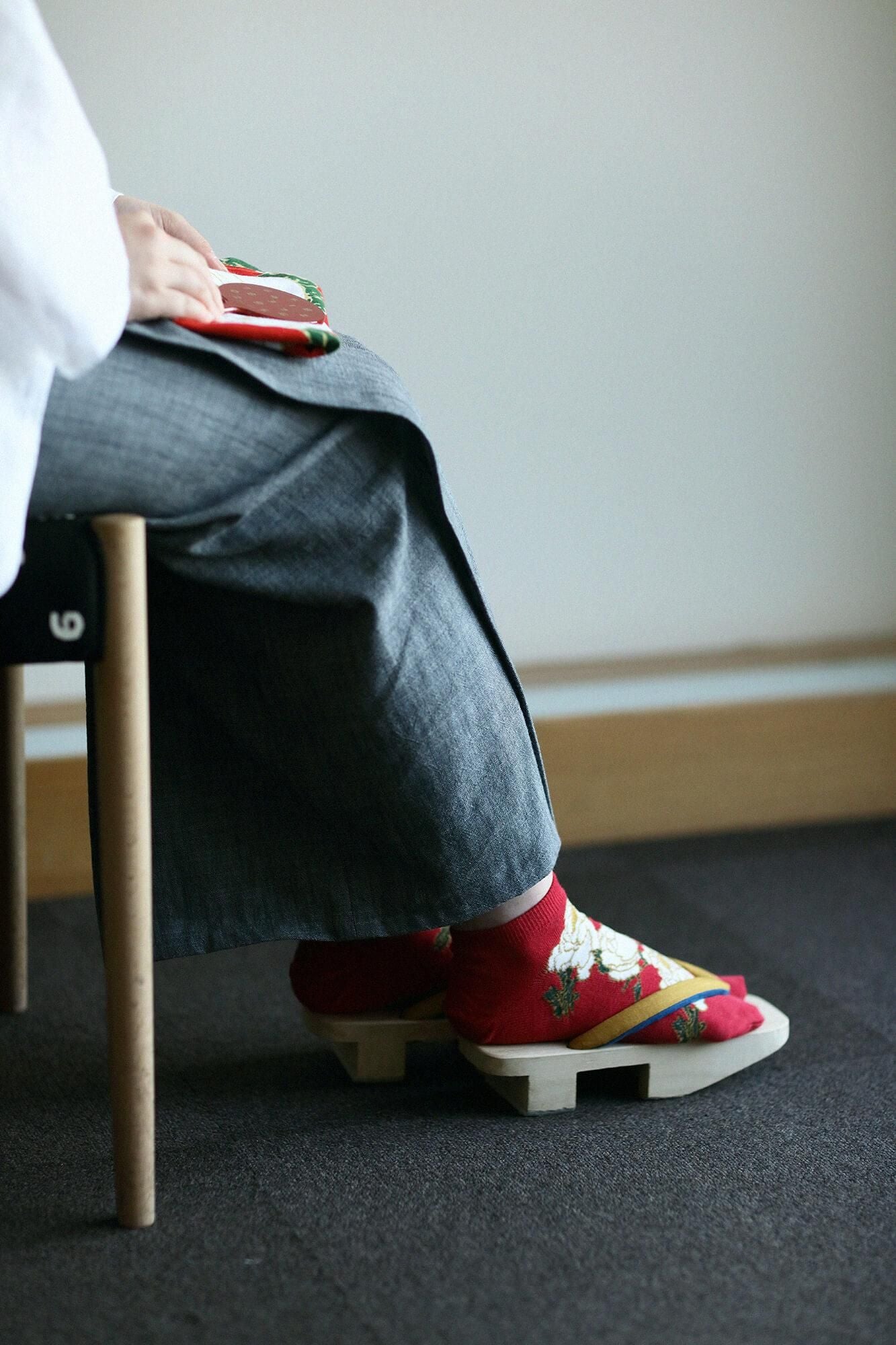 分趾襪（腳踝長度）／牡丹華【男・女性用】