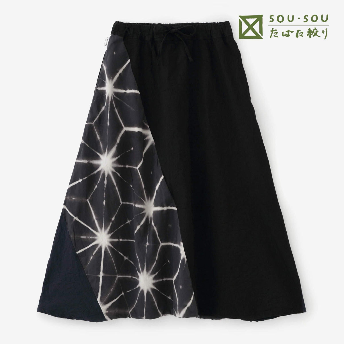 sousou ソウソウ たばた絞 伊勢木綿 20/20 麻混 富士 雪花 花菖蒲 たばた絞り 伊勢木綿 20/20 麻混 富士（ふじ）／雪花（せっか