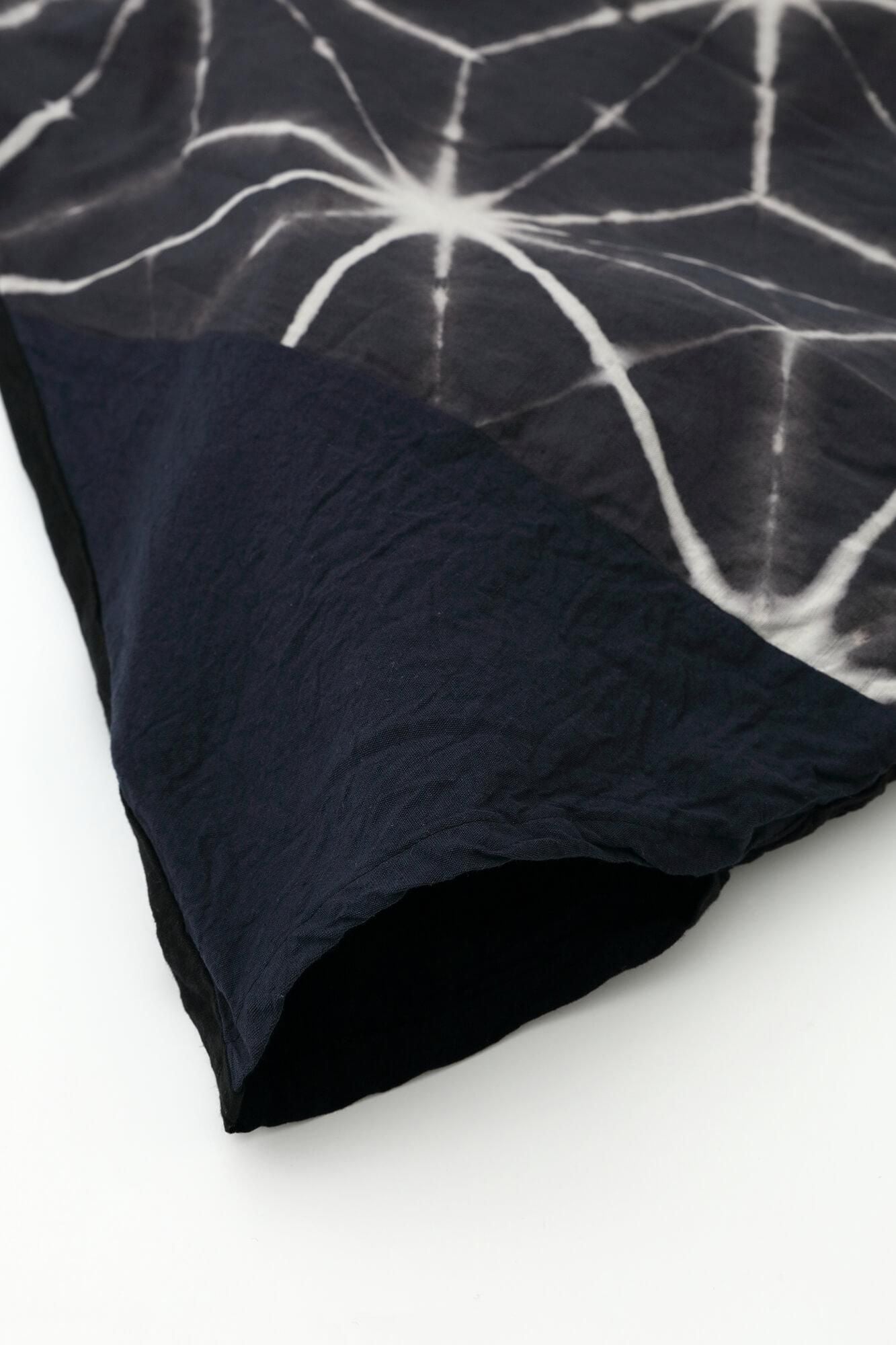 田端紮染 伊勢木棉 20/20 麻混紡 富士（飛鼠褲）雪花麻葉