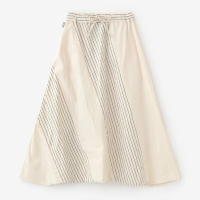 Isemomen Cotton 20/20 Fuji Pants 2.0/ Half Striped Raw White