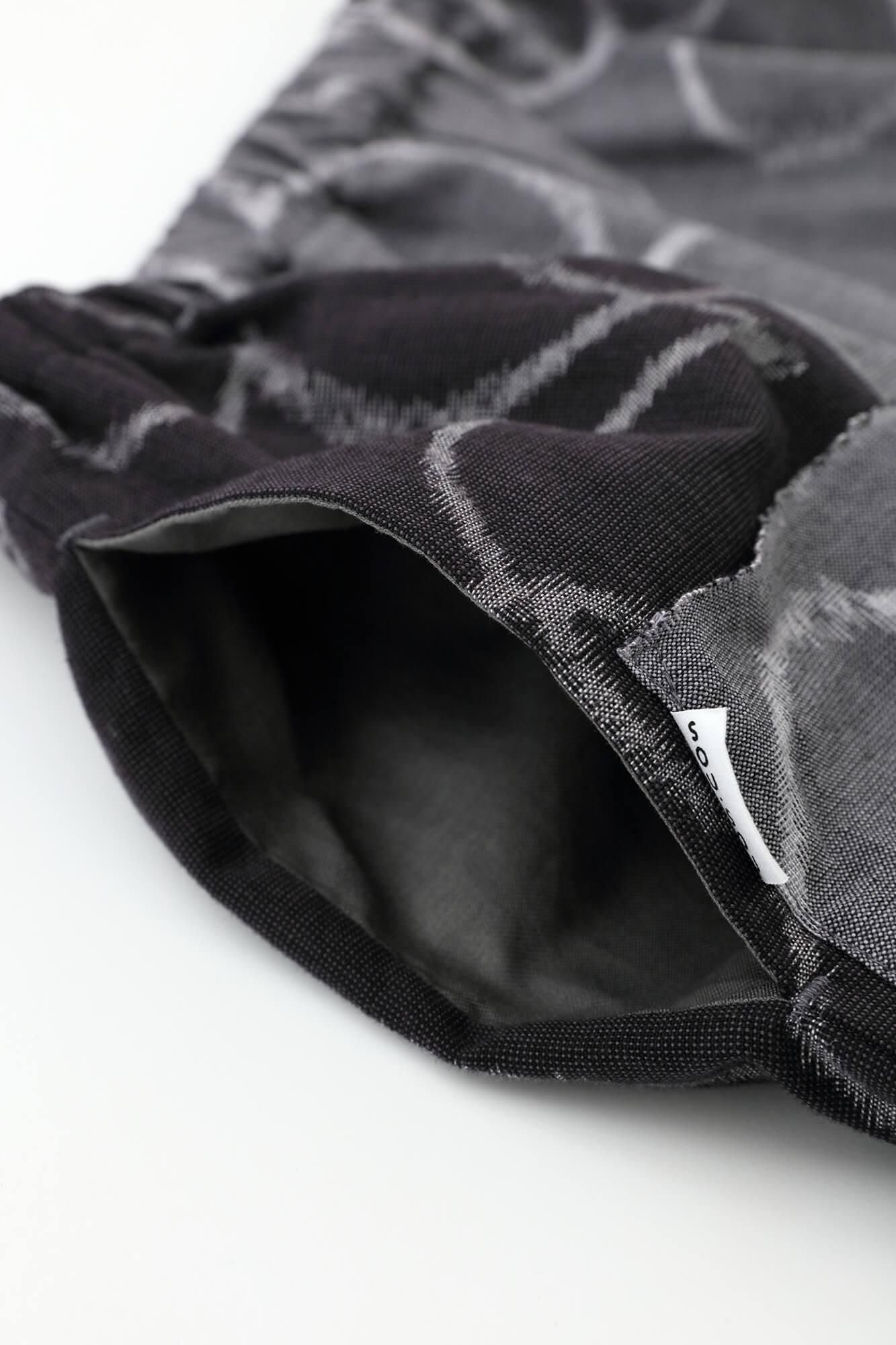 kurume kasuri folds monpe/happy mokuhai（mokuhai）