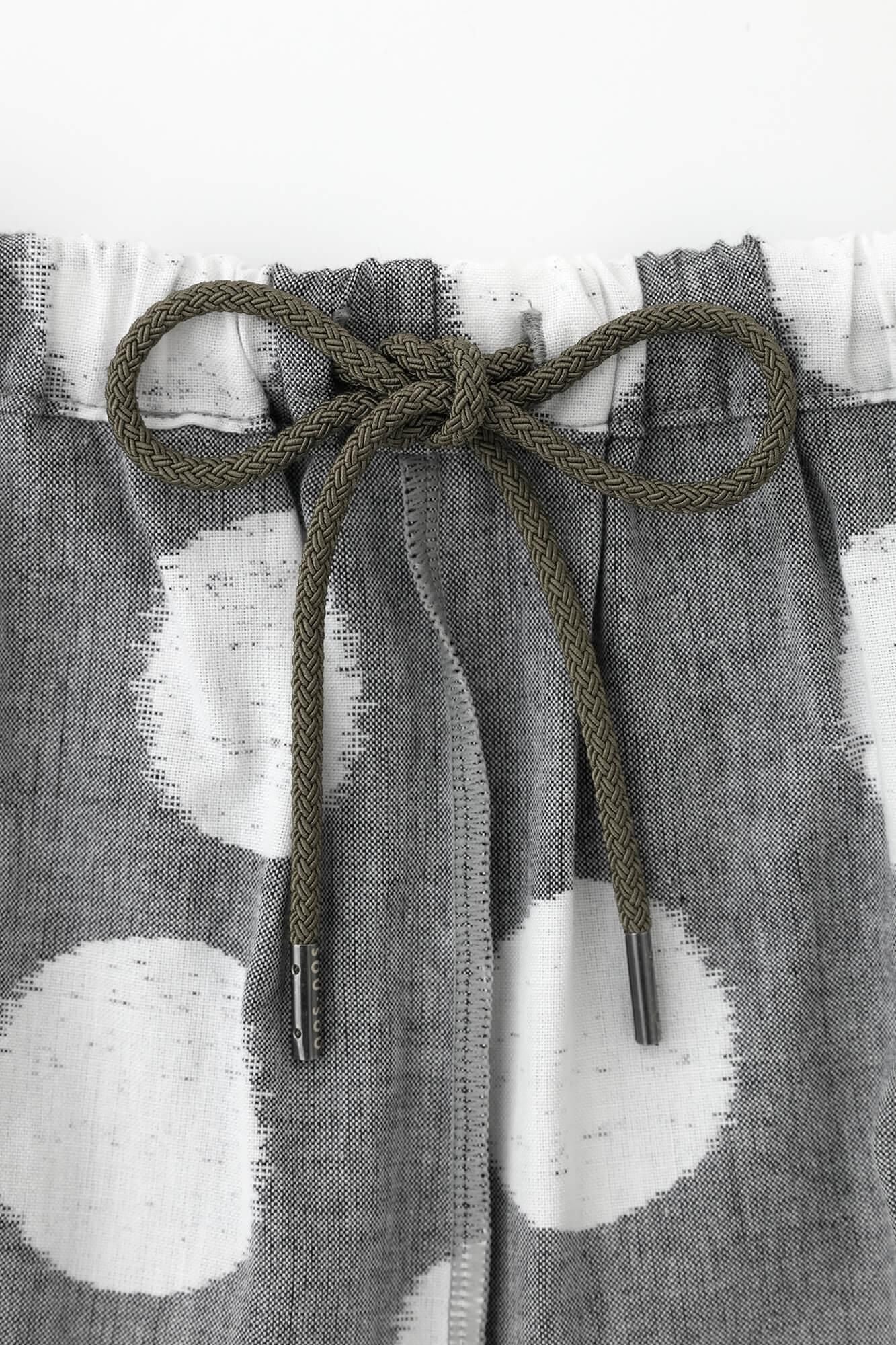 kurume kasuri折叠monpe/suigyoku mokuhai（Mokuhai）