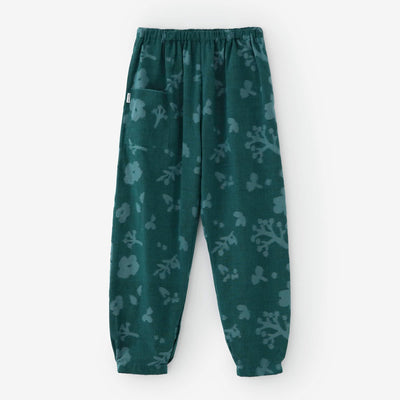 쿠루메가스리 히다 몸뻬／사토야마(사토마) 바다 녹색